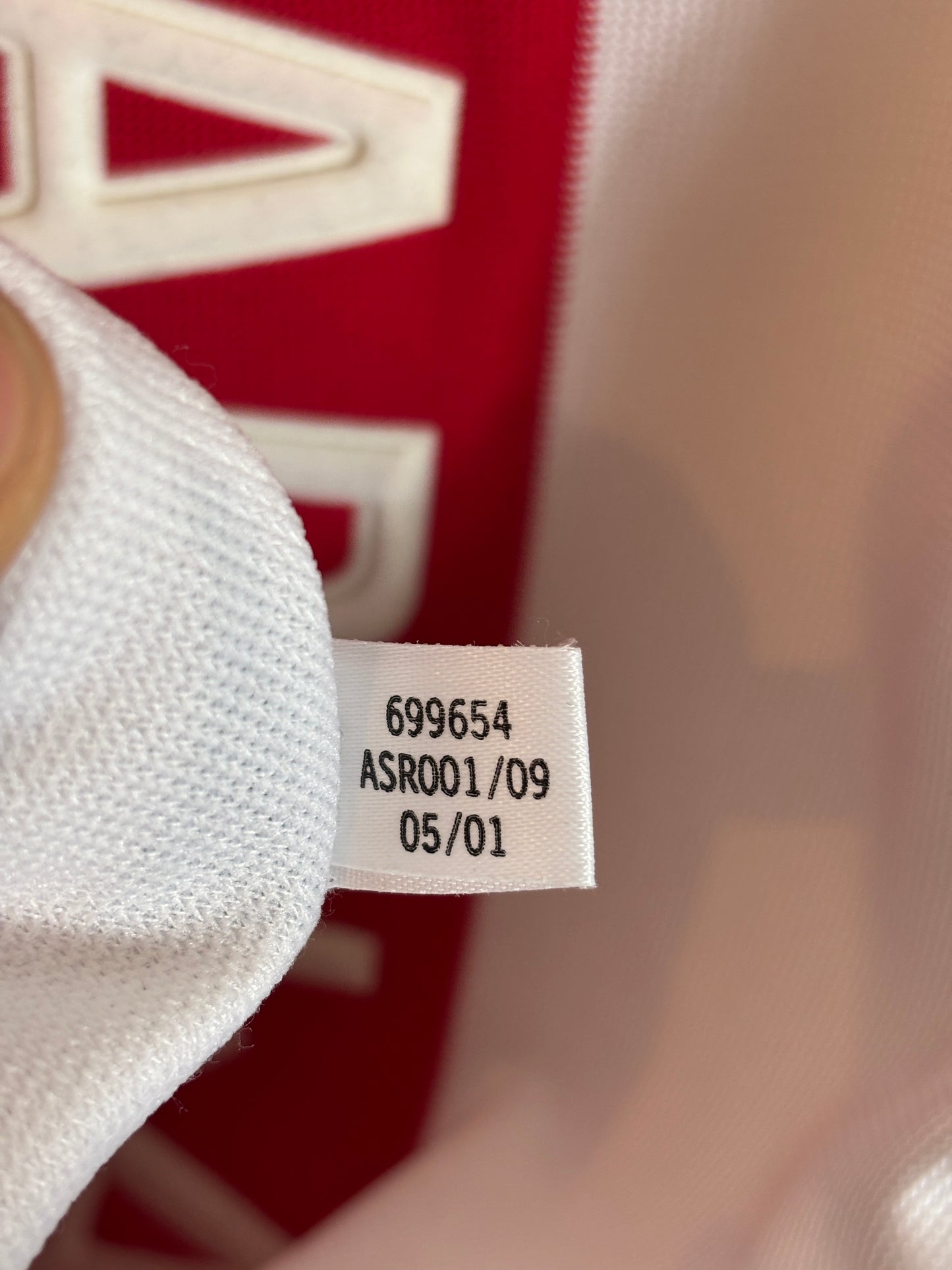 AJAX 2001/02 ZLATAN #9 HOME SHIRT (L) ADIDAS