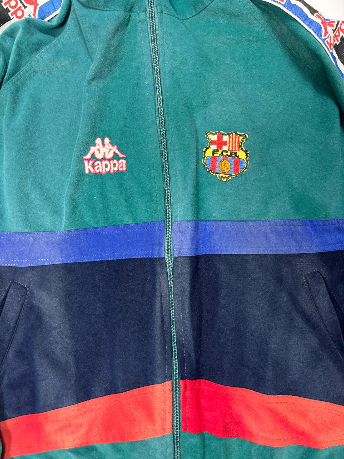 BARCELONA 1995/97 TRACK JACKET (M) KAPPA