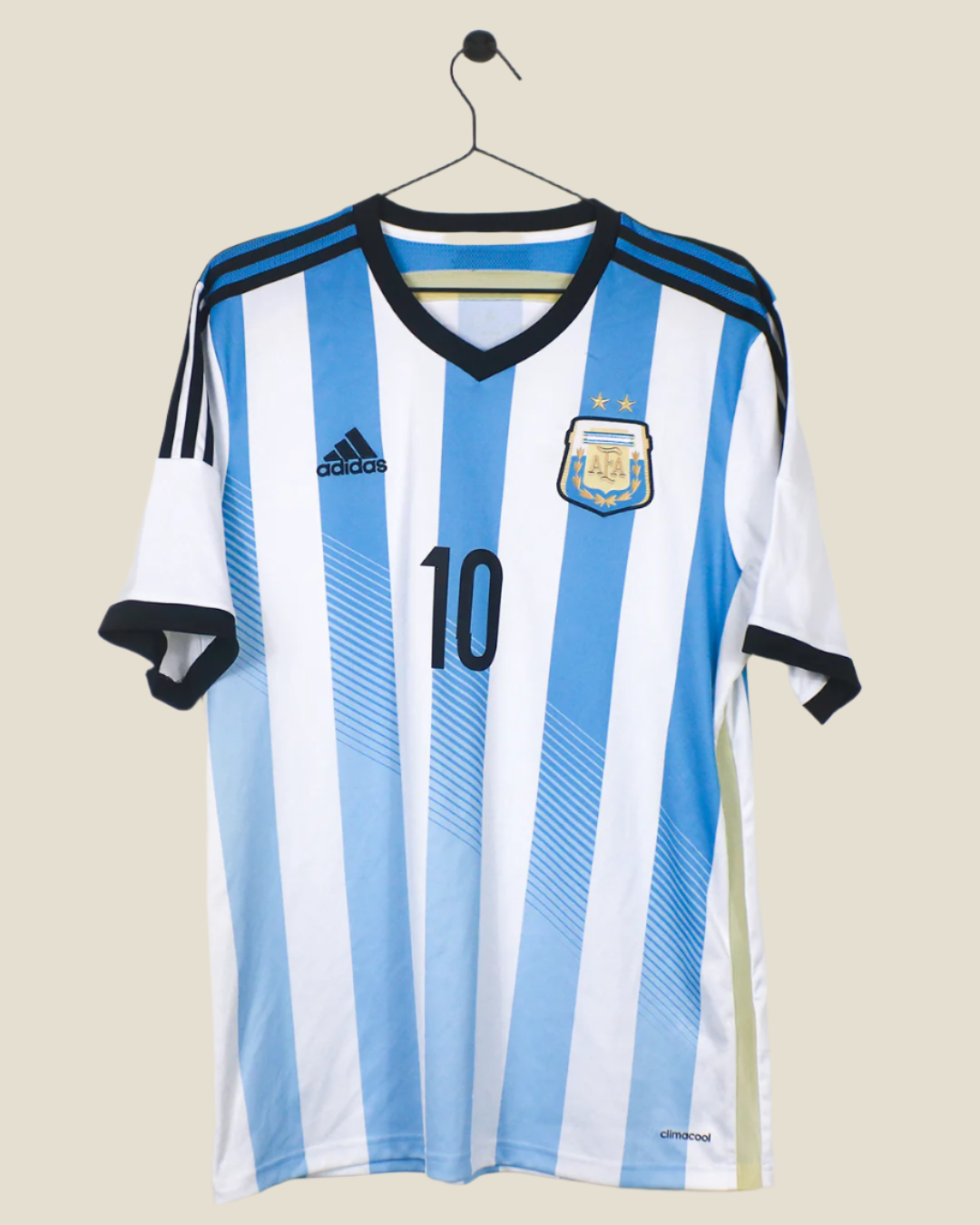 ARGENTINA 2014 MESSI #10 HOME SHIRT (L) ADIDAS