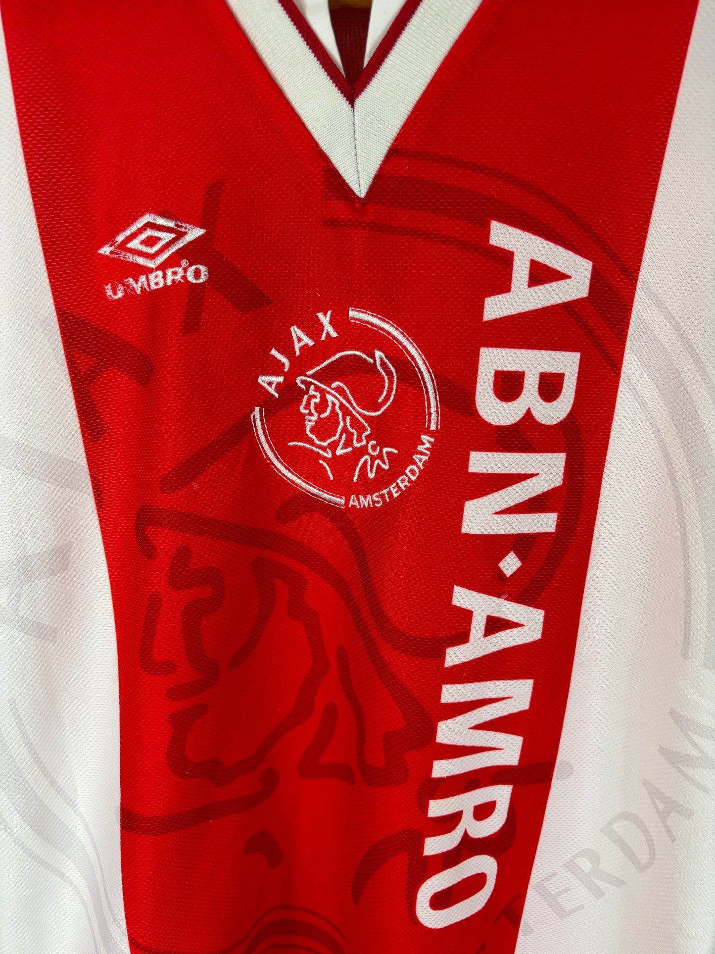 AJAX 1995/96 HOME SHIRT (XS) UMBRO