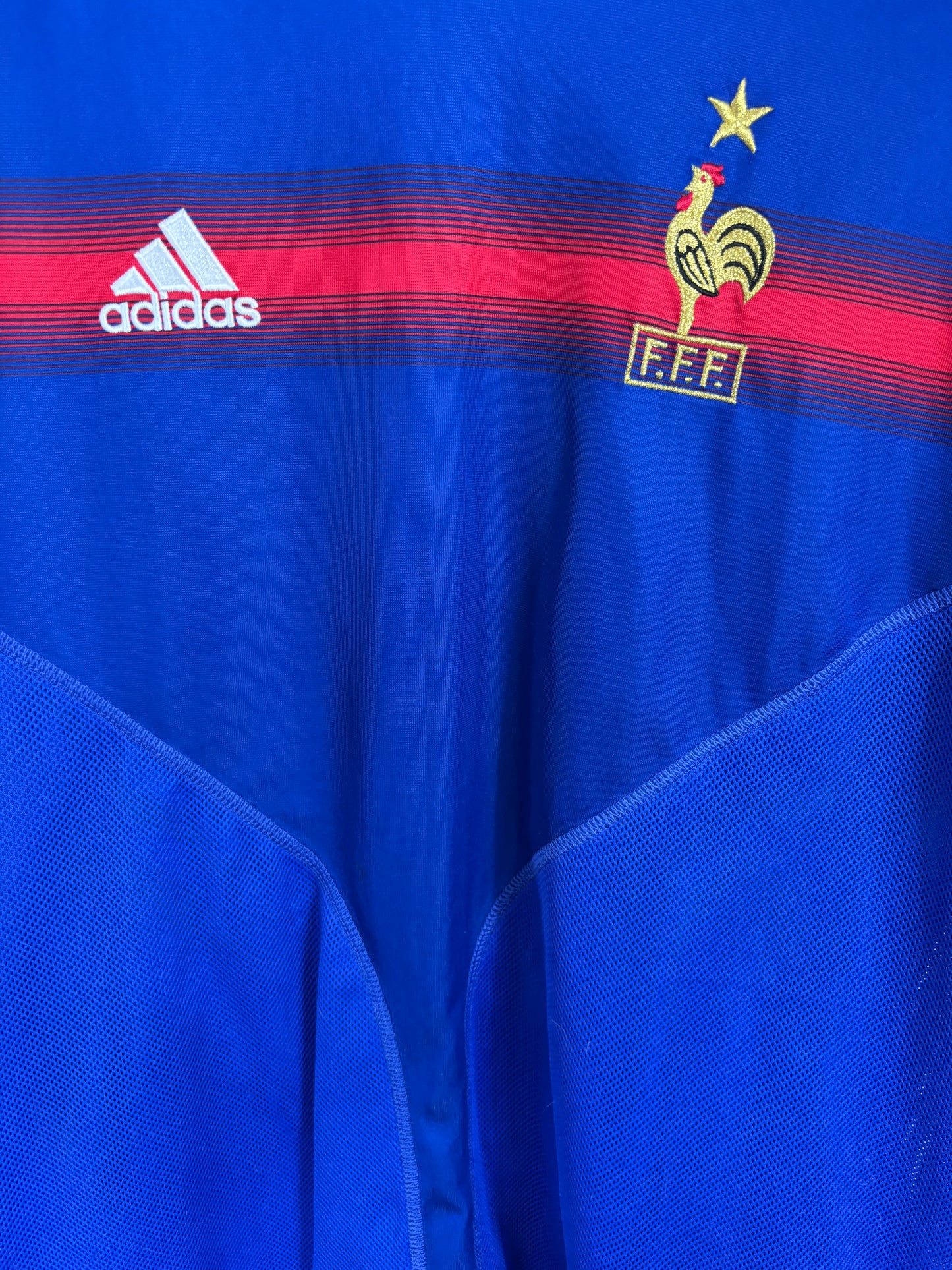 FRANCE 2004 ZIDANE #10 HOME SHIRT (M) ADIDAS