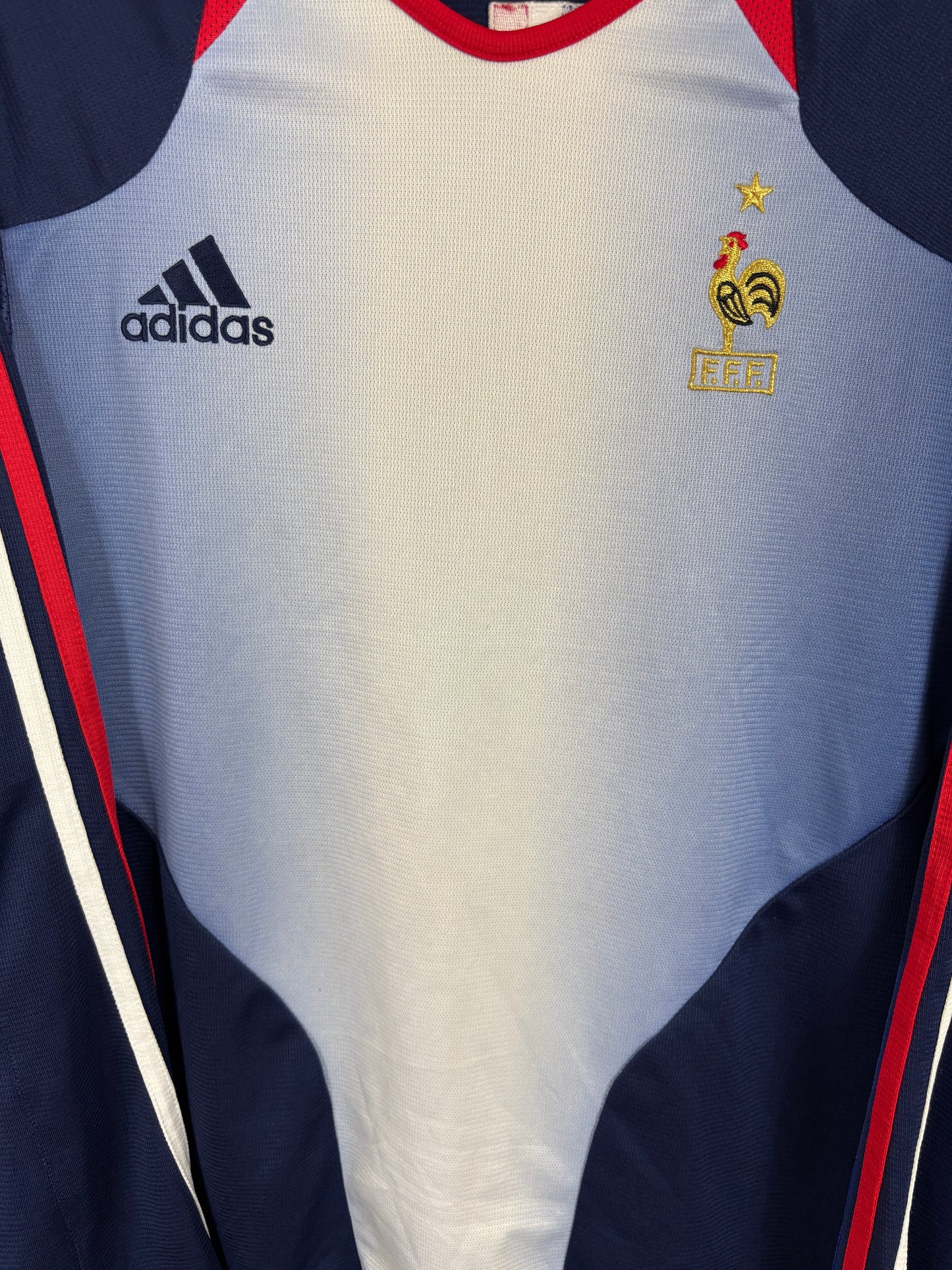 FRANCE 2004 LONGSLEEVE TRAINING SHIRT (L) ADIDAS