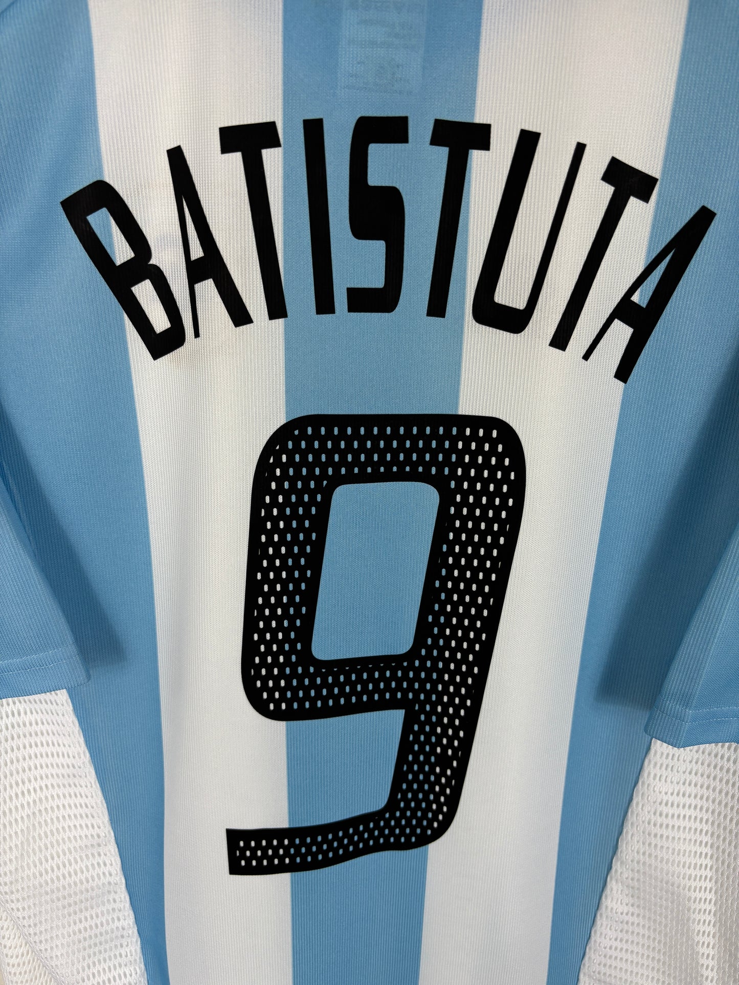 ARGENTINA 2002 BATISTUTA HOME SHIRT (L) ADIDAS