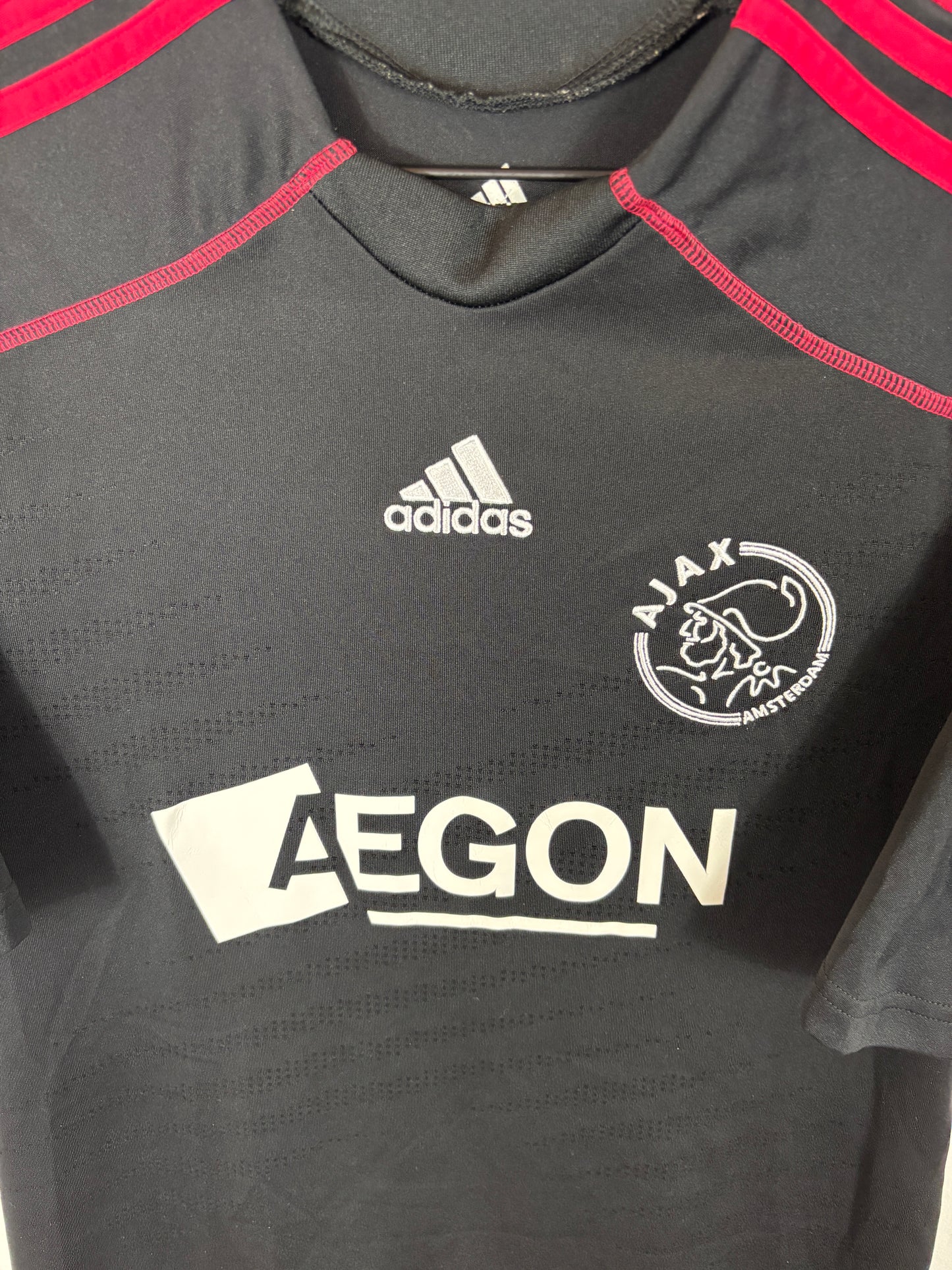 AJAX 2009/10 SUAREZ #16 AWAY SHIRT (M) ADIDAS