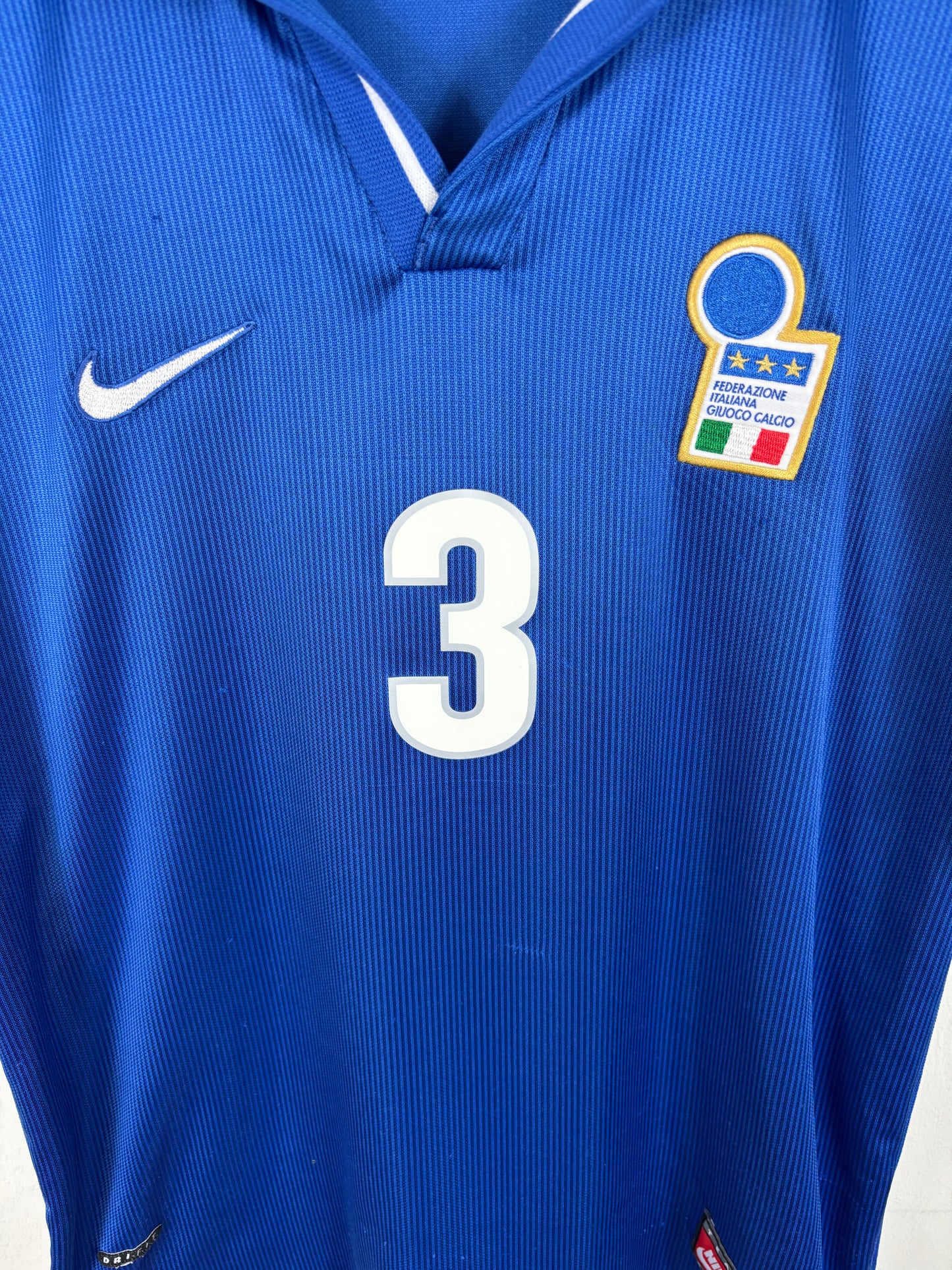 ITALY 1998 MALDINI HOME SHIRT (M) NIKE