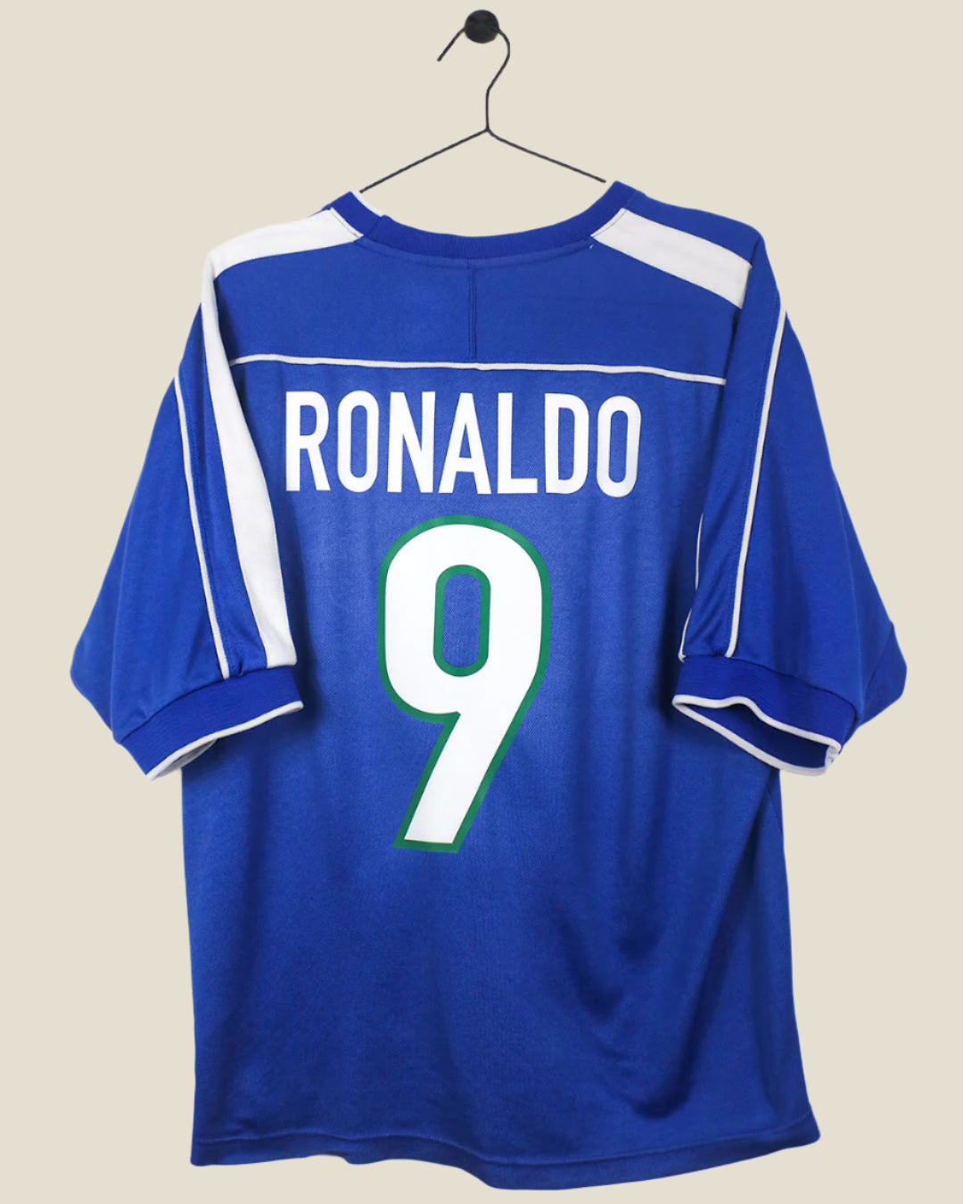 BRAZIL 1998 RONALDO #9 AWAY SHIRT (L) NIKE