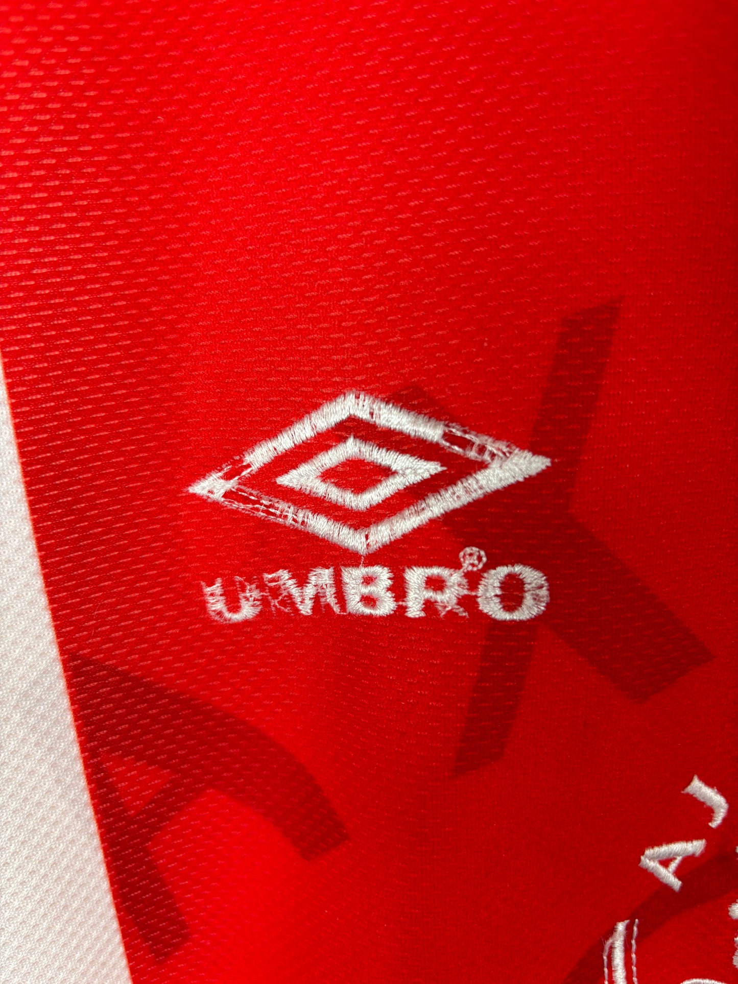 AJAX 1995/96 HOME SHIRT (XS) UMBRO