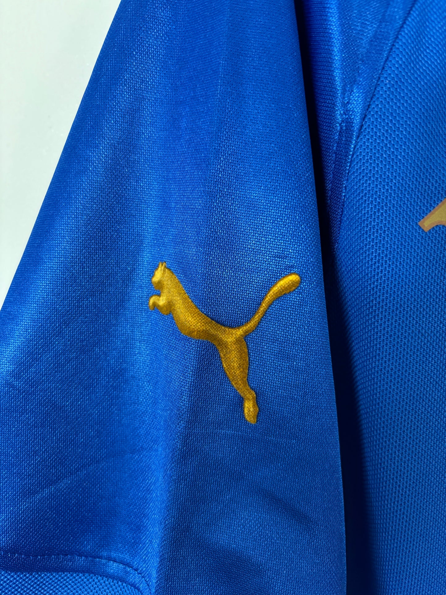 ITALY 2004 BAGGIO #10 HOME SHIRT (M) PUMA