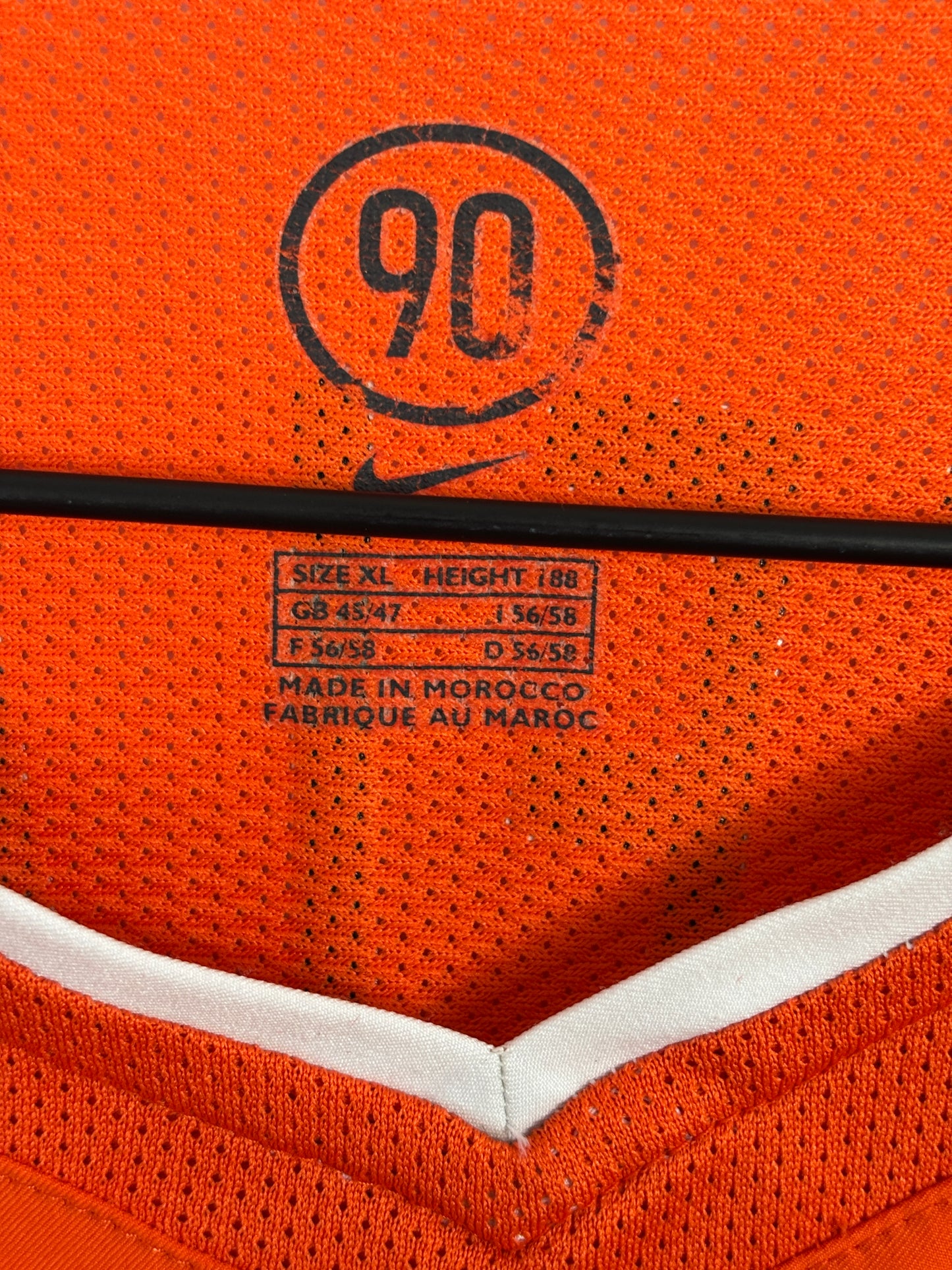 NETHERLANDS 2004 VAN NISTELROOY HOME SHIRT (XL) NIKE