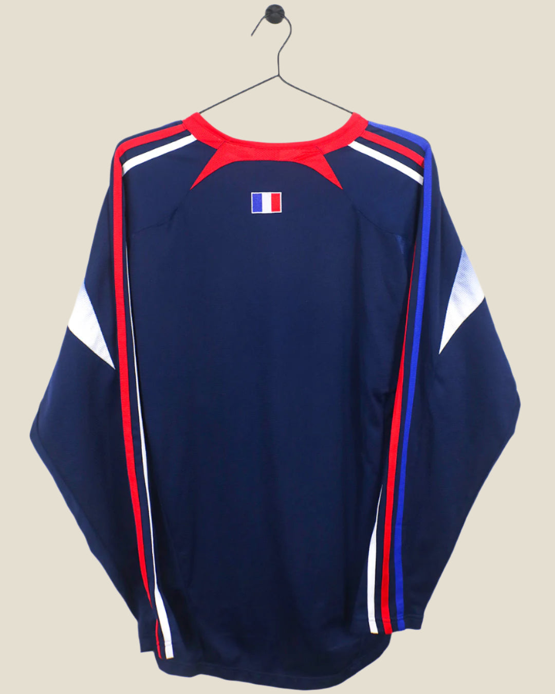 FRANCE 2004 LONGSLEEVE TRAINING SHIRT (L) ADIDAS