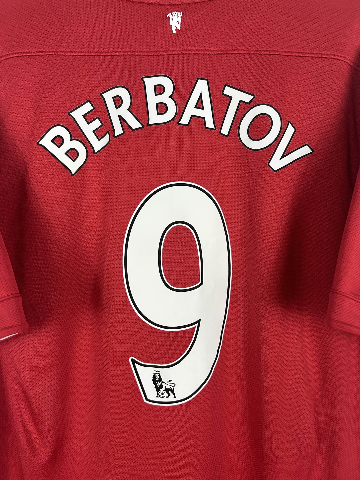 MANCHESTER UNITED 2011/12 BERBATOV #9 HOME SHIRT (XL) NIKE
