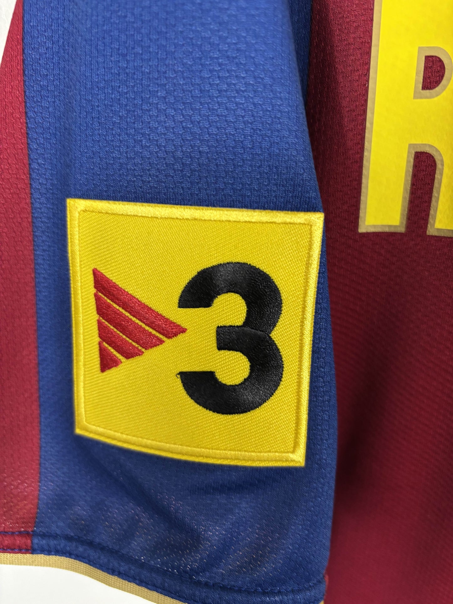 BARCELONA 2007/2008 RONALDINHO #10 HOME SHIRT (L) NIKE