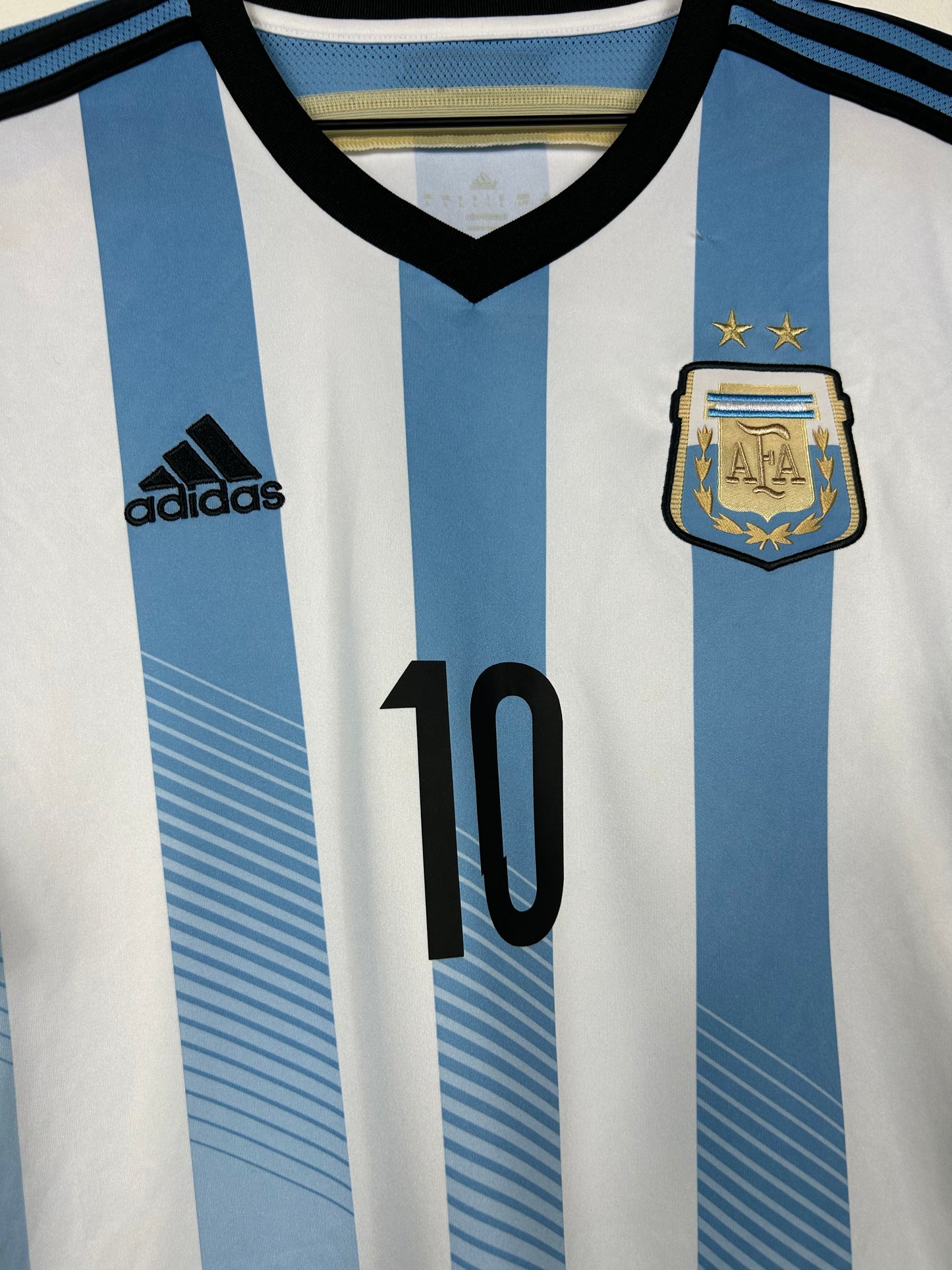 ARGENTINA 2014 MESSI #10 HOME SHIRT (L) ADIDAS