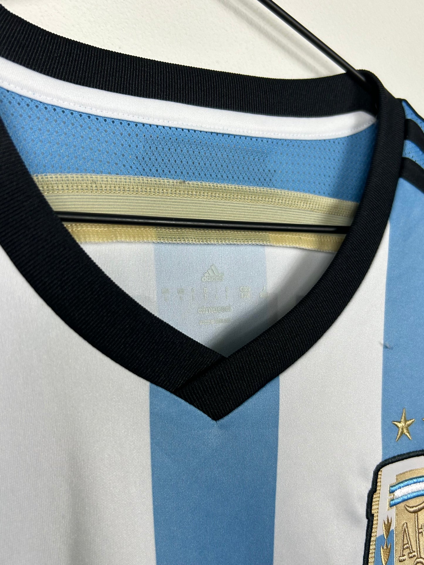 ARGENTINA 2014 MESSI #10 HOME SHIRT (L) ADIDAS