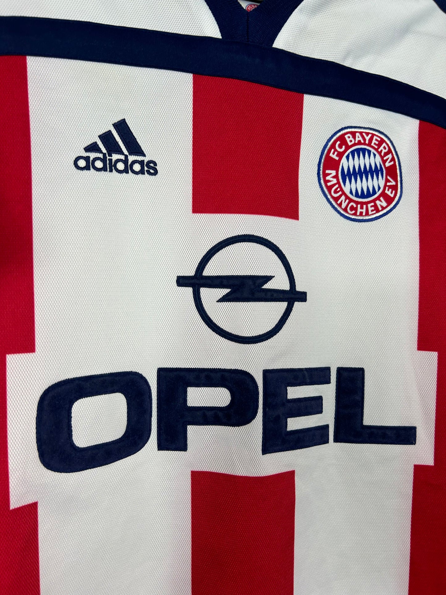 BAYERN MUNICH 2000/02 SCHOLL #7 AWAY SHIRT (S) ADIDAS