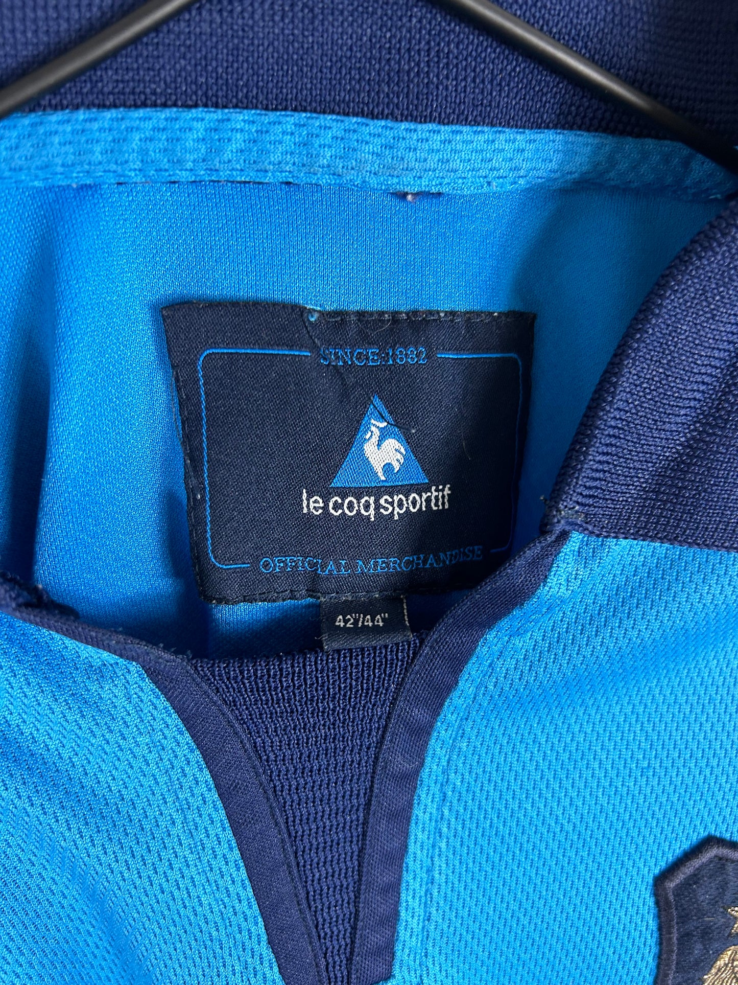 MANCHESTER CITY 2001/02 HOME SHIRT (M) LE COQ SPORTIF