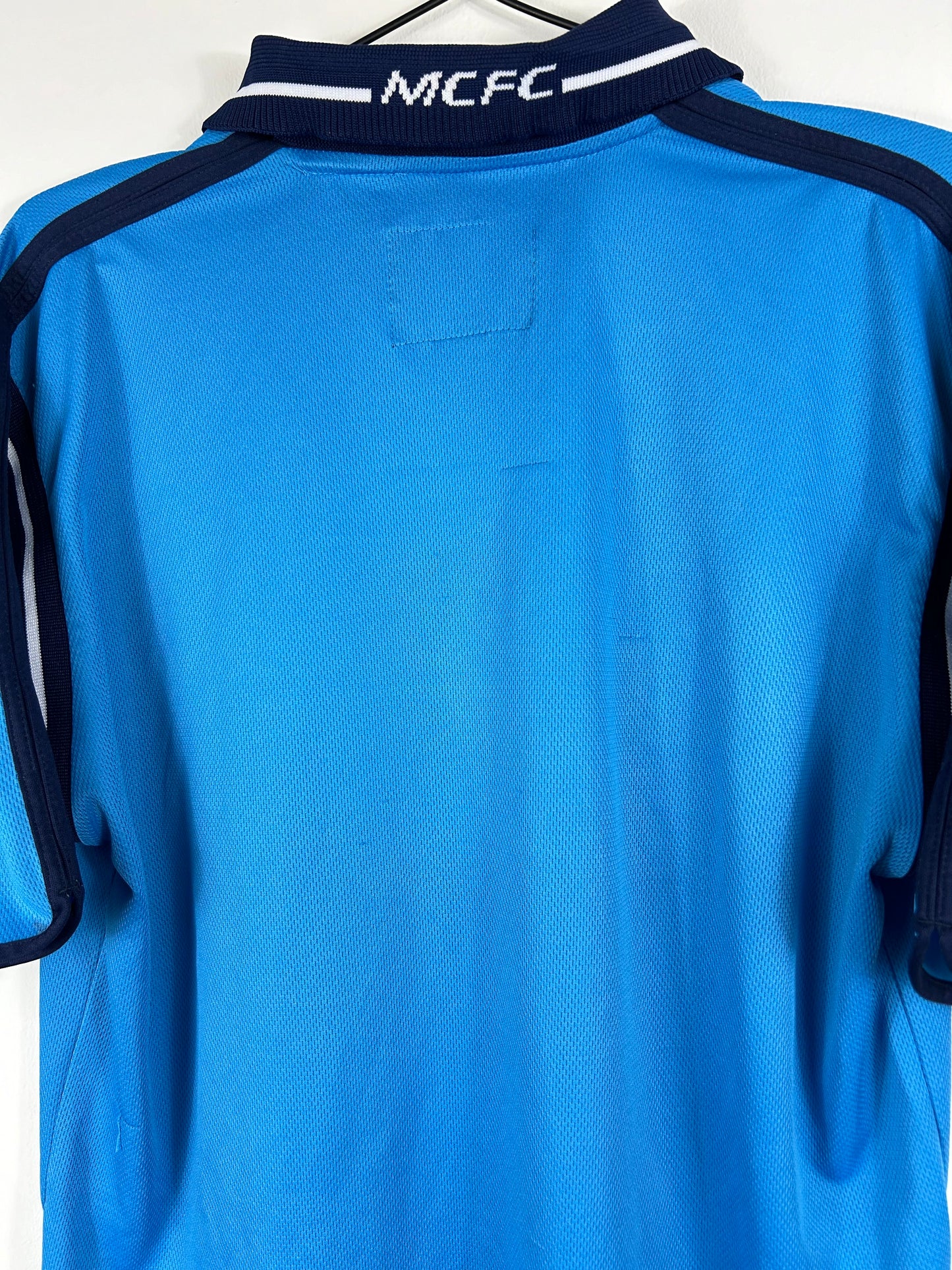 MANCHESTER CITY 2001/02 HOME SHIRT (M) LE COQ SPORTIF