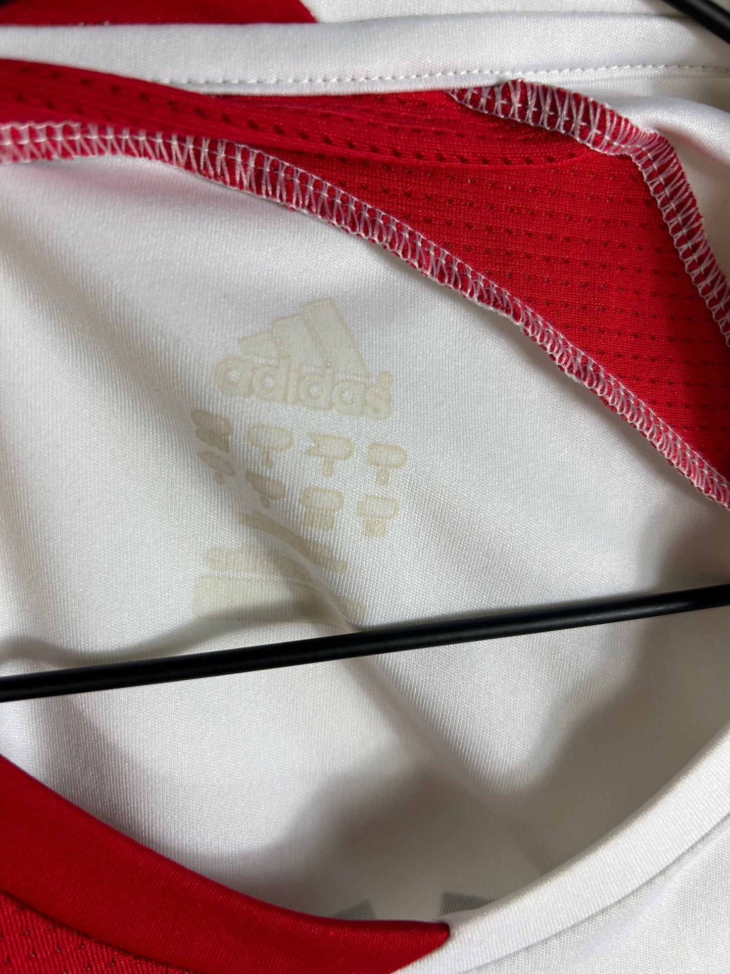 AC MILAN 2007/08 TRAINING SHIRT (L) ADIDAS