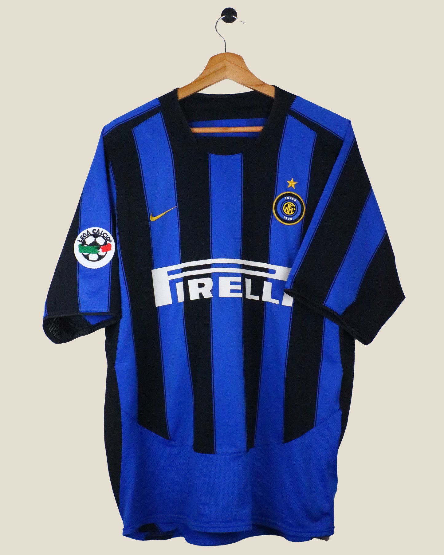INTER MILAN 2003/04 ADRIANO #10 HOME (XL) NIKE