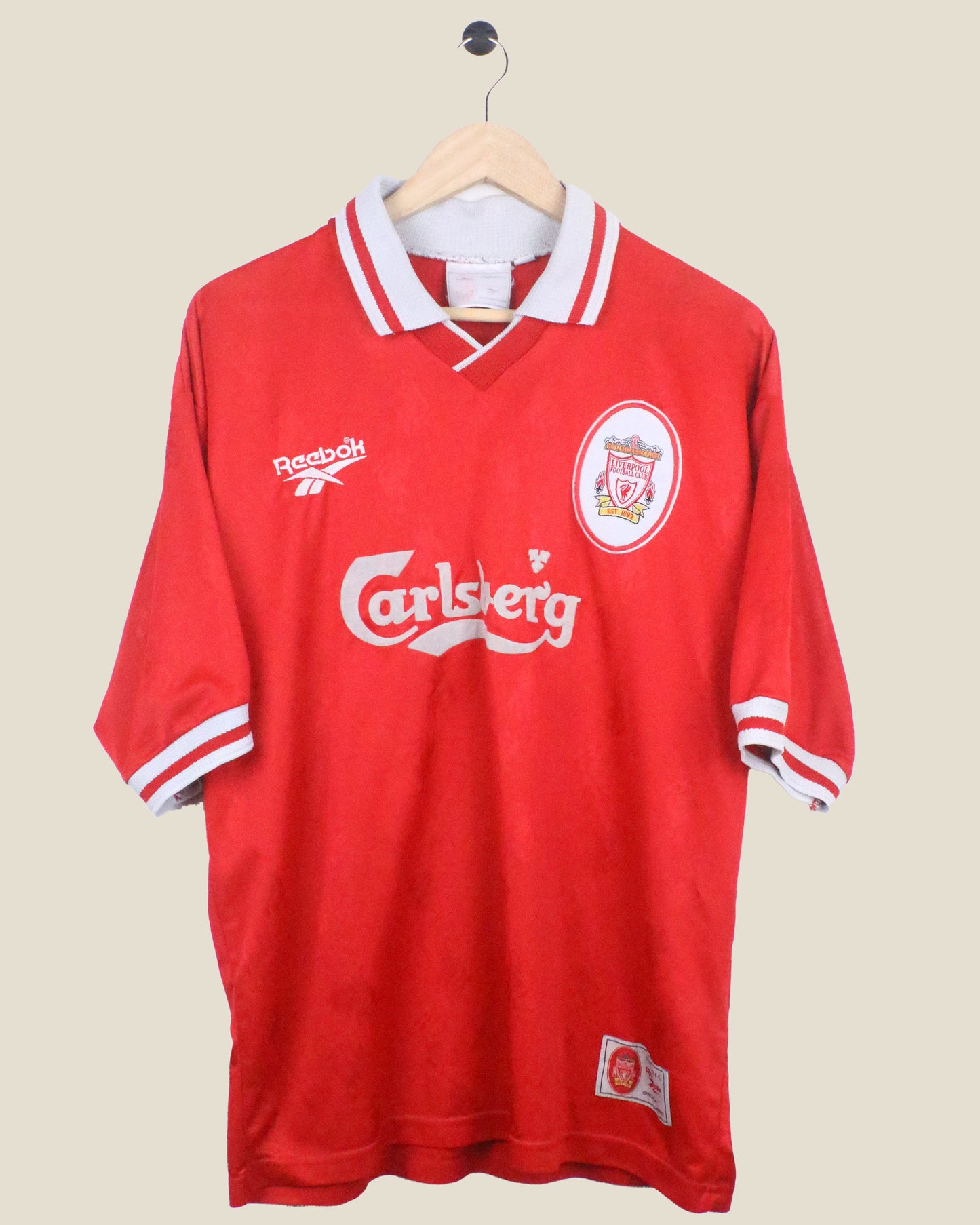 LIVERPOOL 1997/98 FOWLER #9 HOME (XL) REEBOK