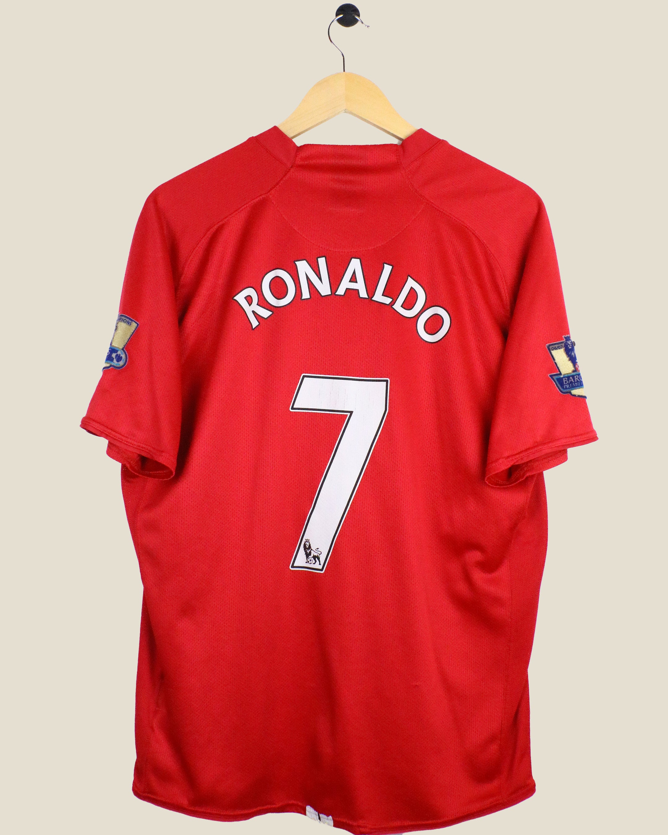 MANCHESTER UNITED 2007/08 RONALDO #7 HOME (XL) NIKE – Kick Off Vintage