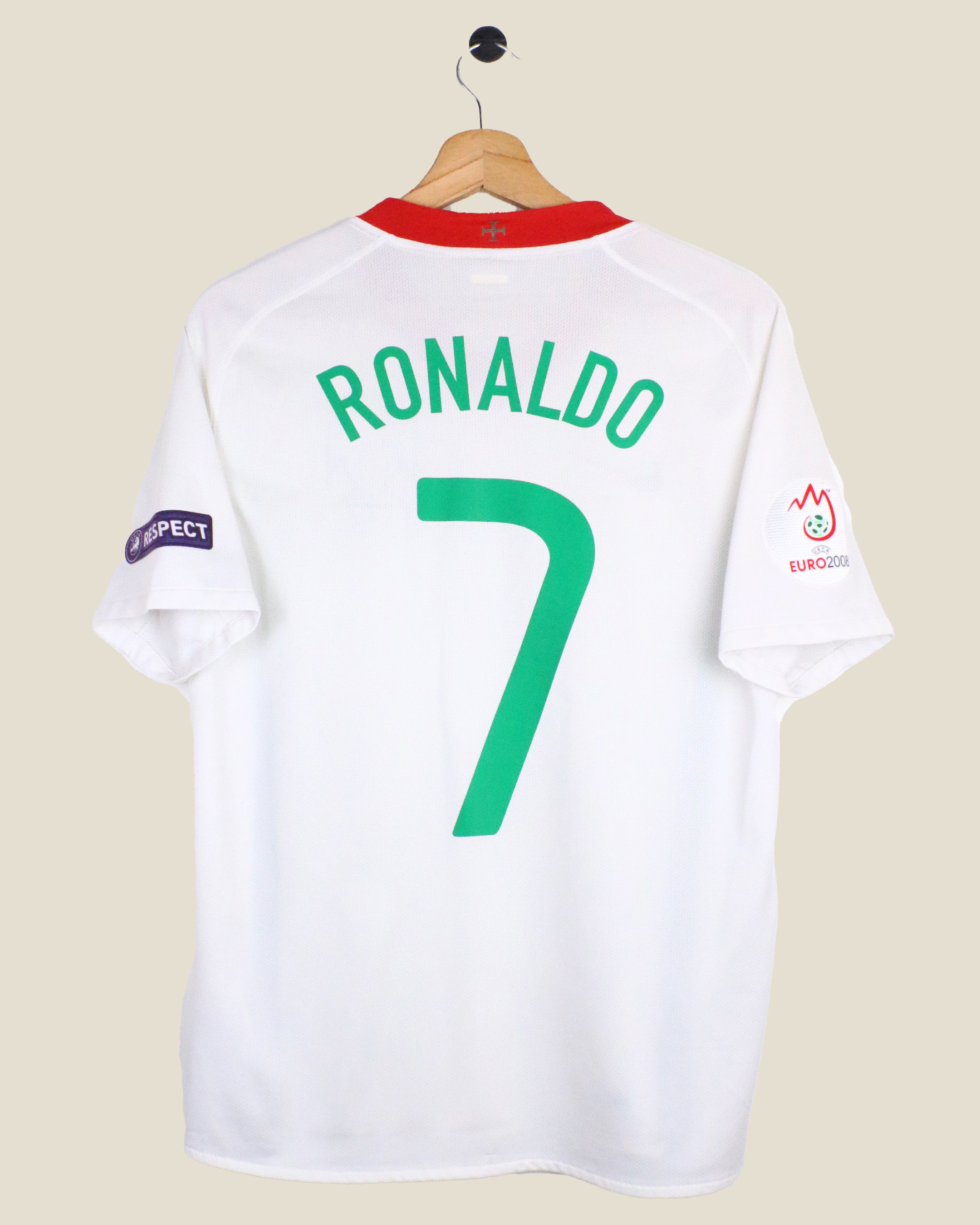 PORTUGAL 2008 RONALDO #7 EURO AWAY (S) NIKE – Kick Off Vintage