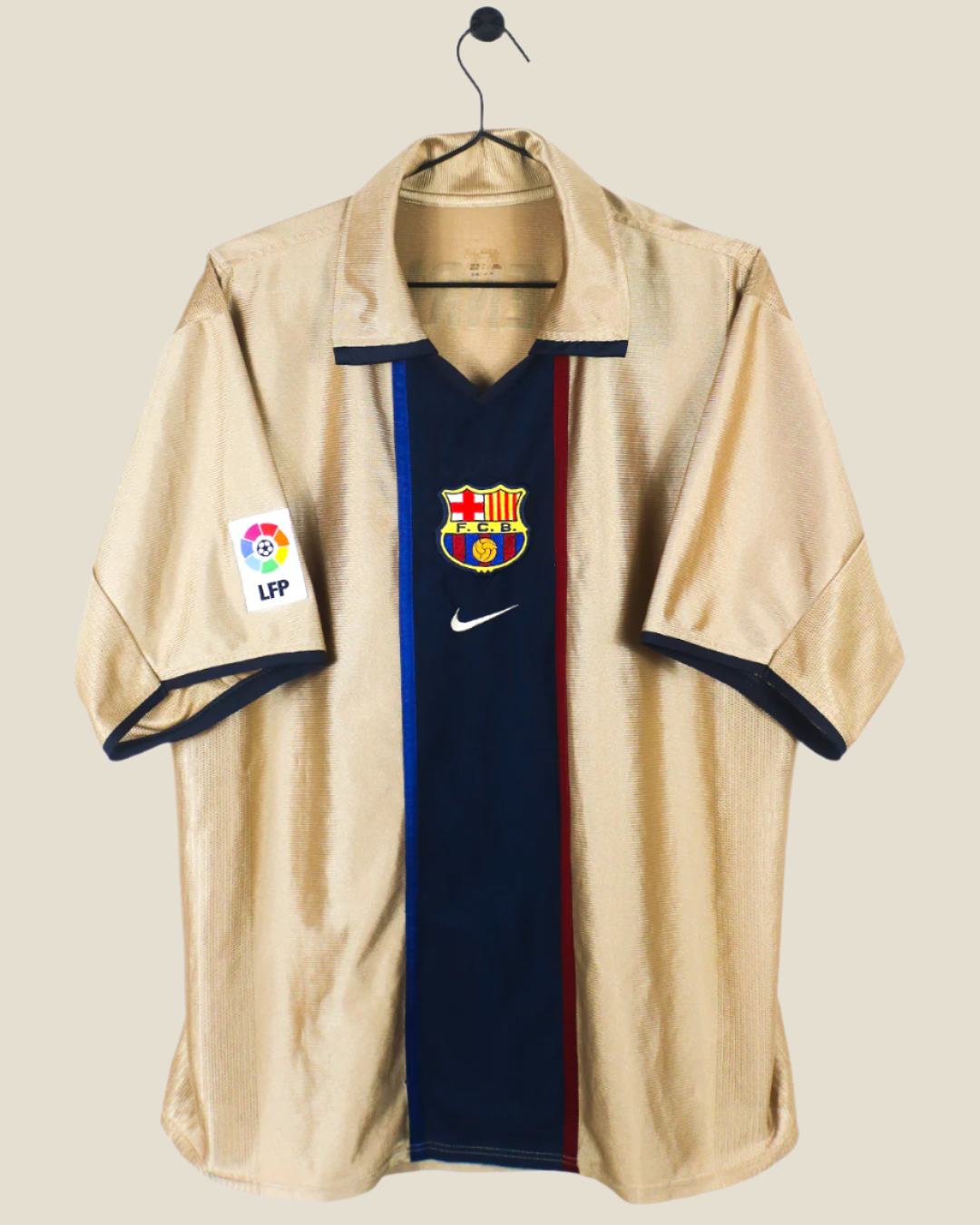 BARCELONA 2001/02 LUIS ENRIQUE #21 AWAY SHIRT (L) NIKE