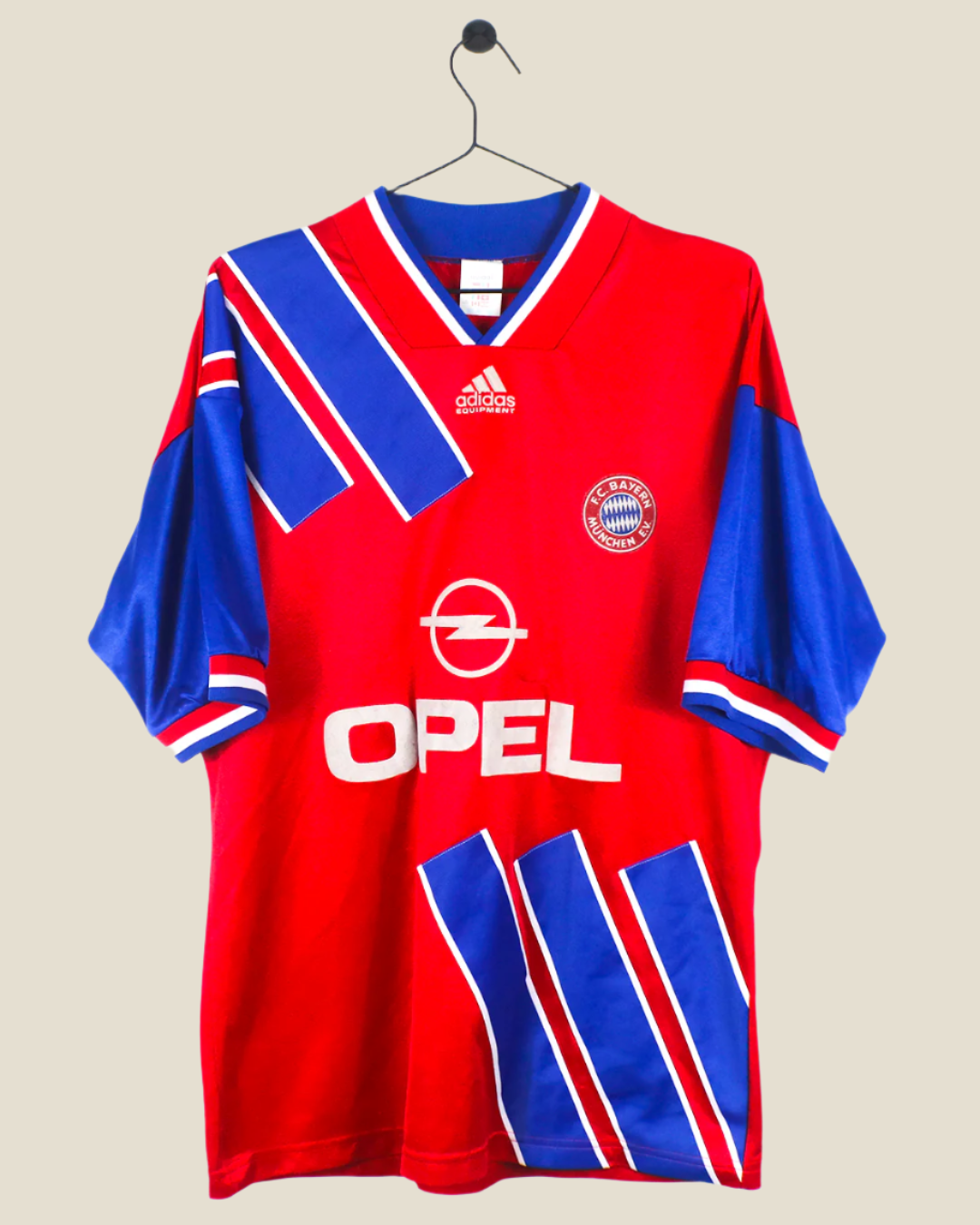 BAYERN MUNICH 1993/95 HOME SHIRT (L) ADIDAS