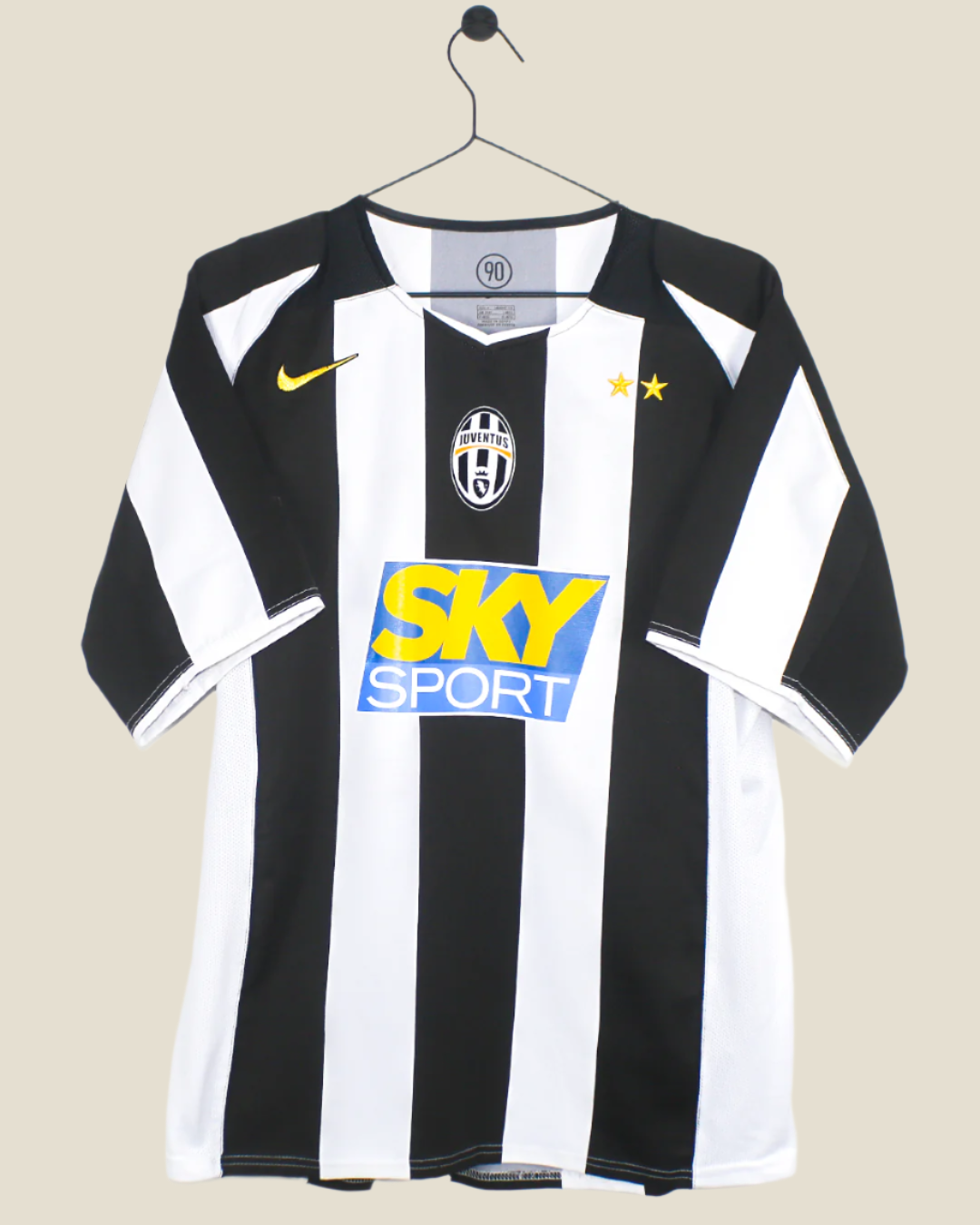 JUVENTUS 2004/05 IBRAHIMOVIC #9 HOME SHIRT (M) NIKE