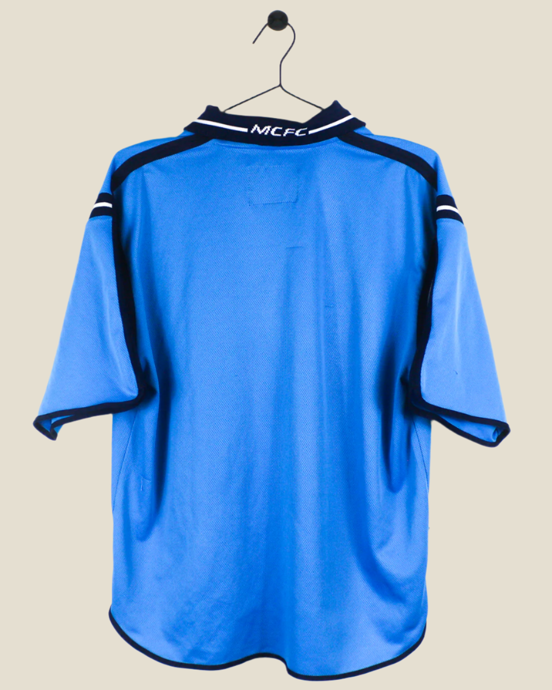 MANCHESTER CITY 2001/02 HOME SHIRT (M) LE COQ SPORTIF