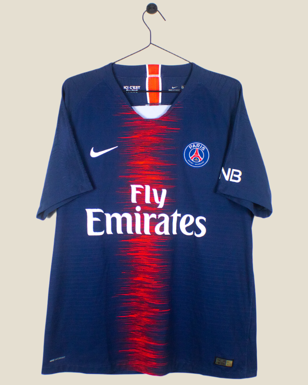 PARIS SAINT-GERMAIN 2018/19 VAPORKNIT HOME SHIRT (XL) NIKE