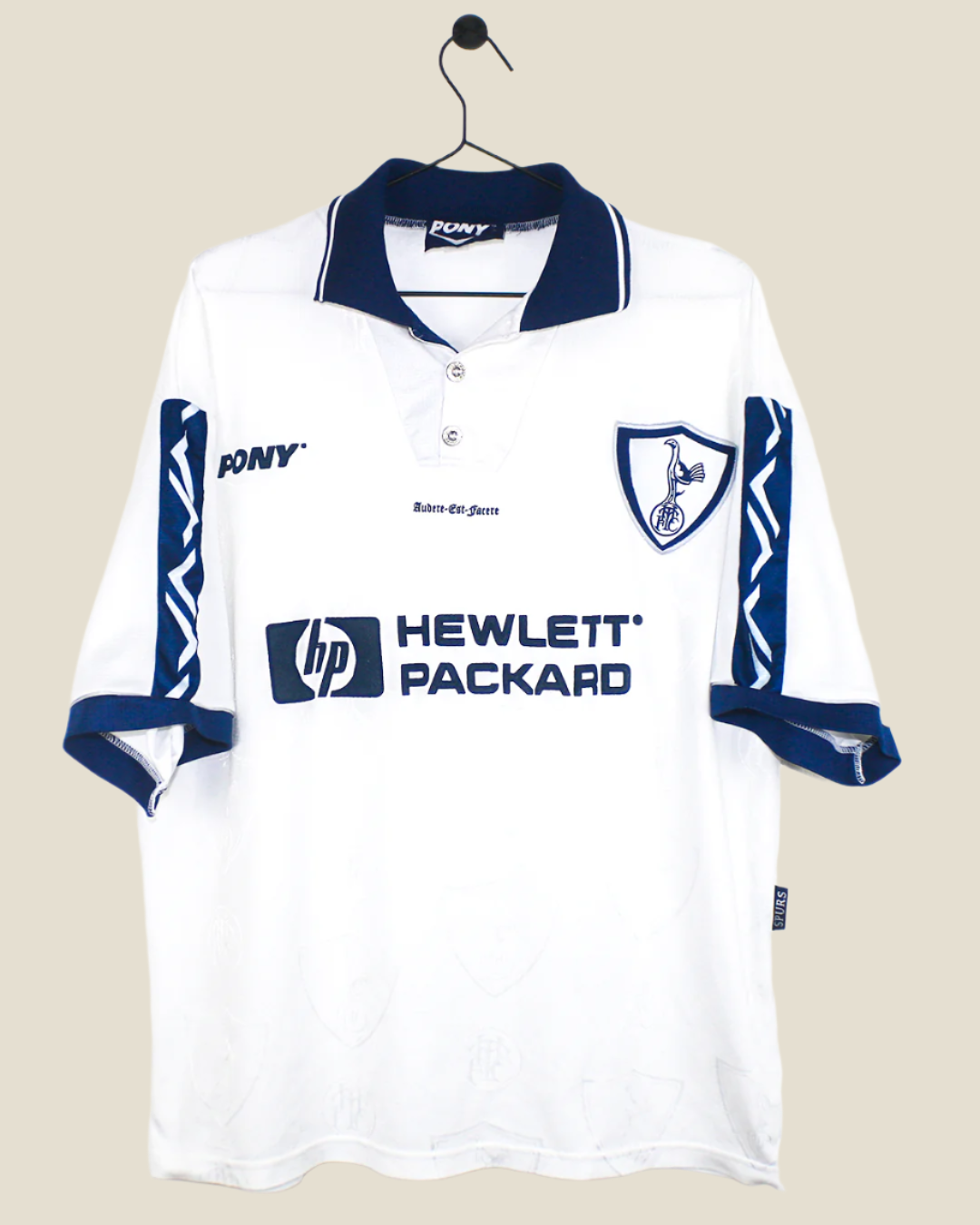 TOTTENHAM HOTSPUR 1995/97 HOME SHIRT (XL) PONY