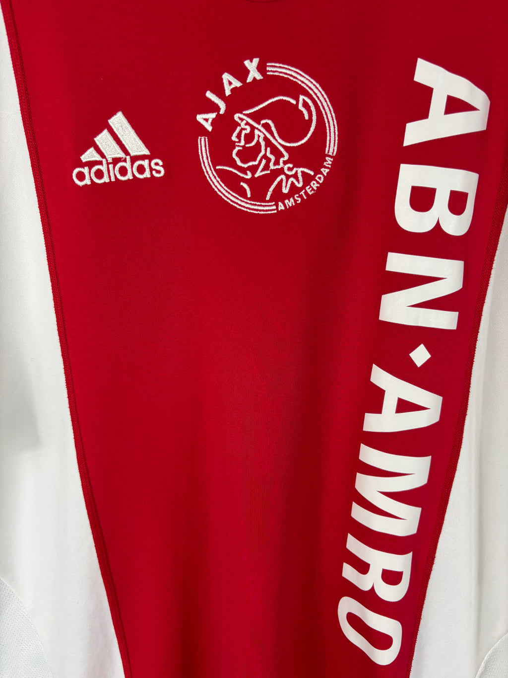 AJAX 2005/06 DE RIDDER #20 HOME SHIRT (XL) ADIDAS
