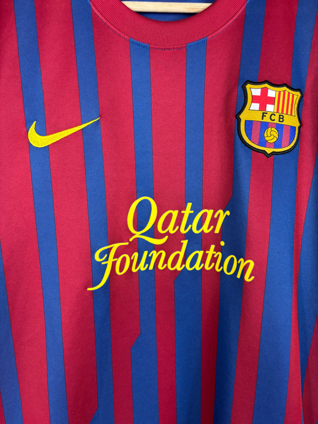 BARCELONA 2011/2012 MESSI #10 HOME SHIRT (M) NIKE