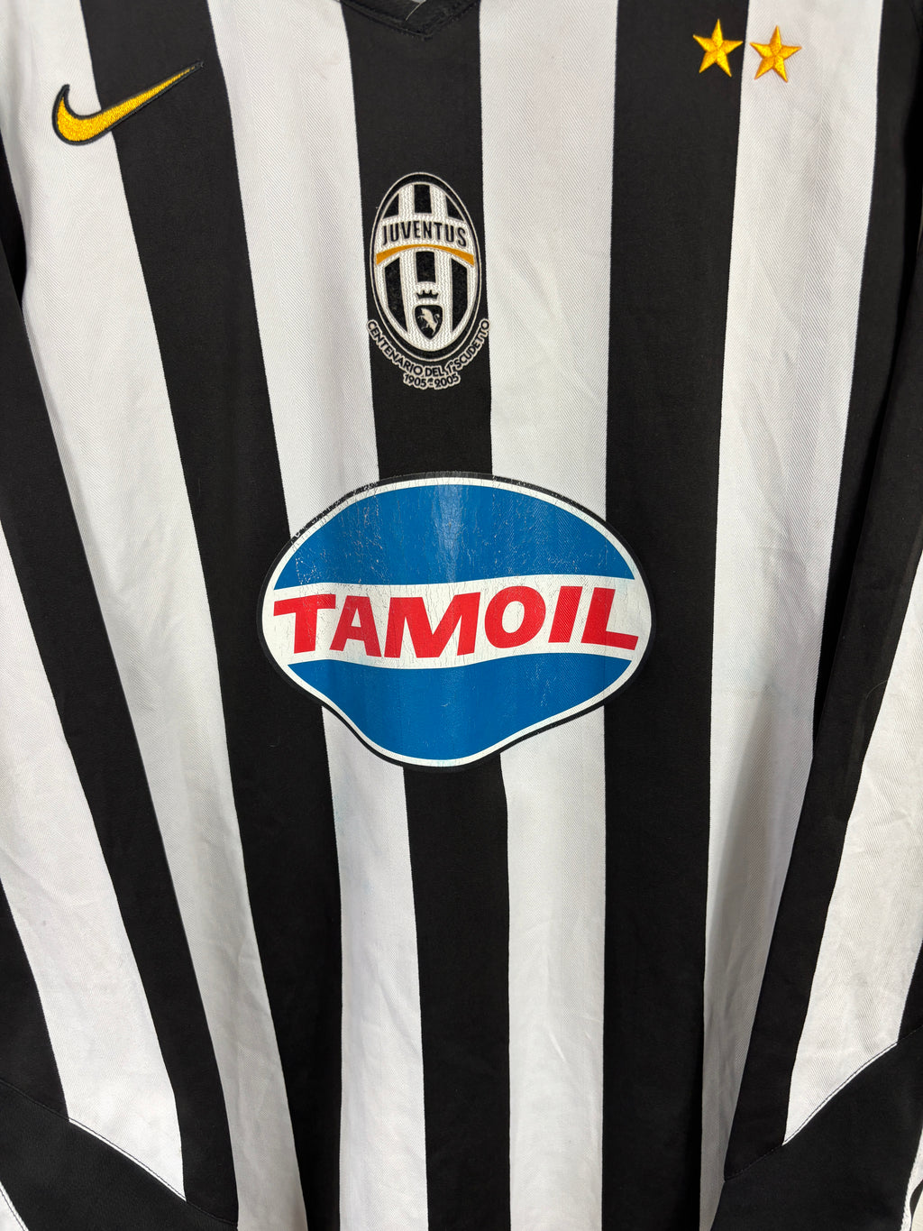 JUVENTUS 2005/06 IBRAHIMOVIC LONGSLEEVE HOME SHIRT (L) NIKE