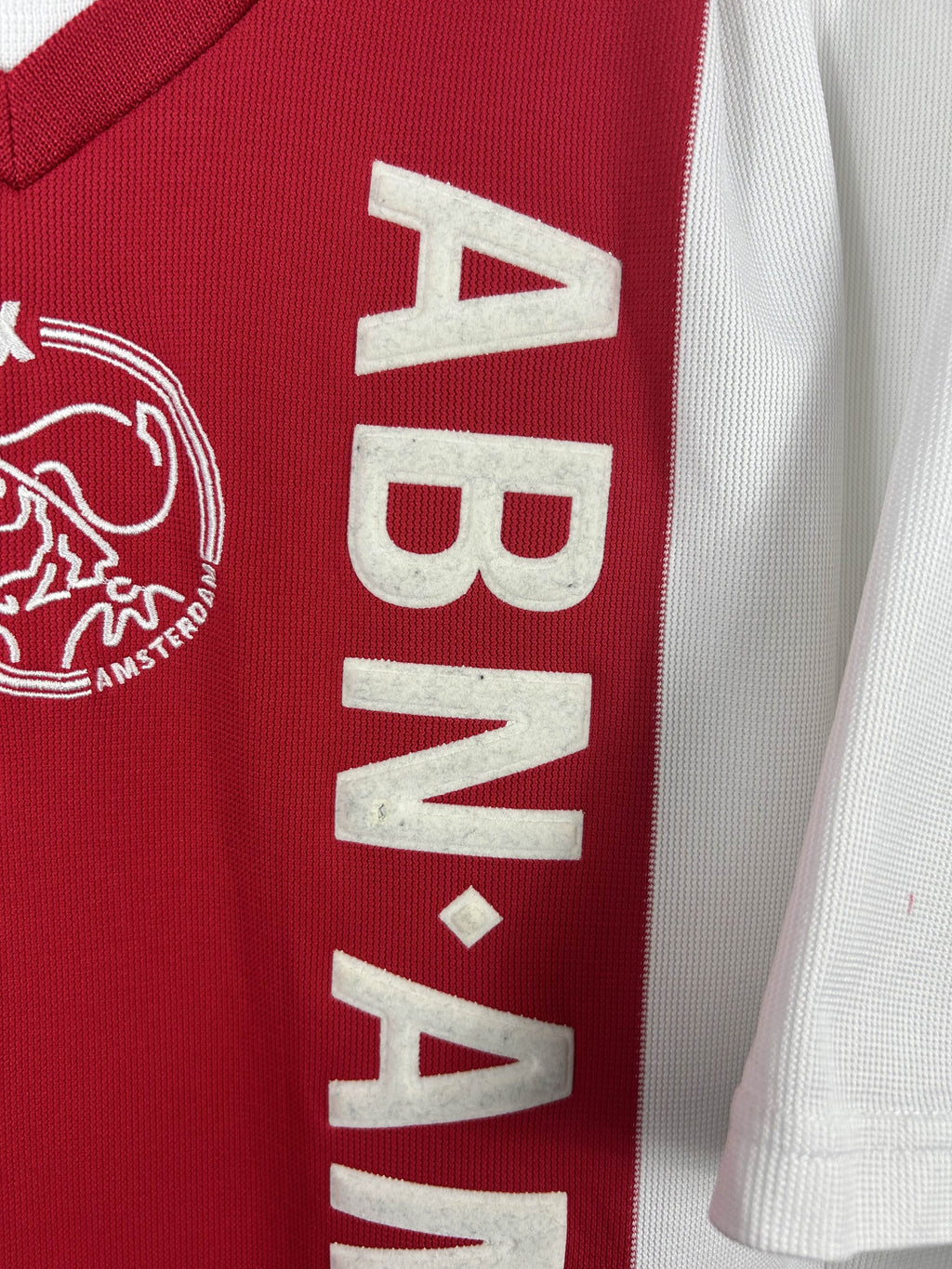 AJAX 2001/02 HOME SHIRT (L) ADIDAS