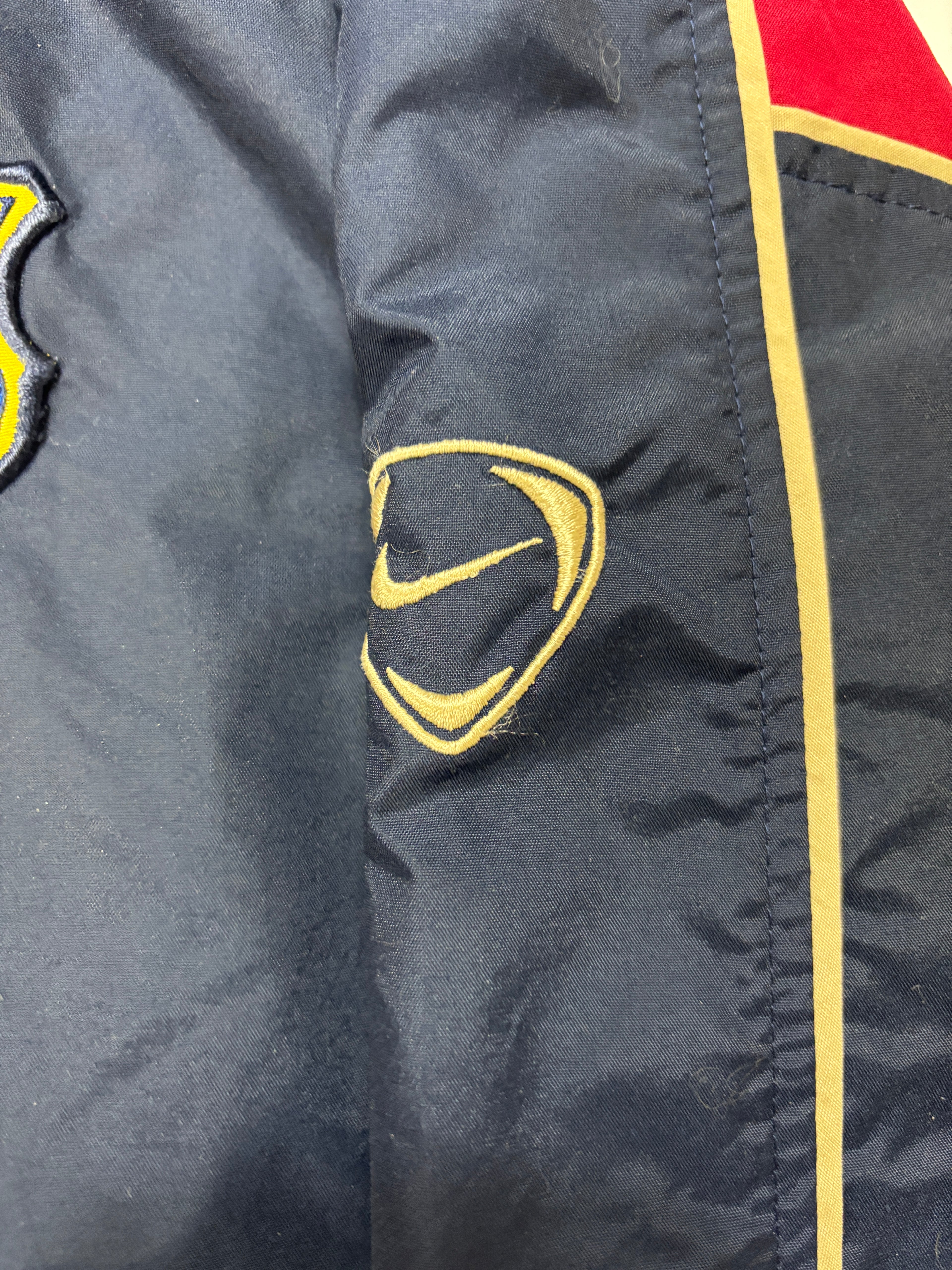 BARCELONA 2001/02 FLEECE JACKET (S) NIKE