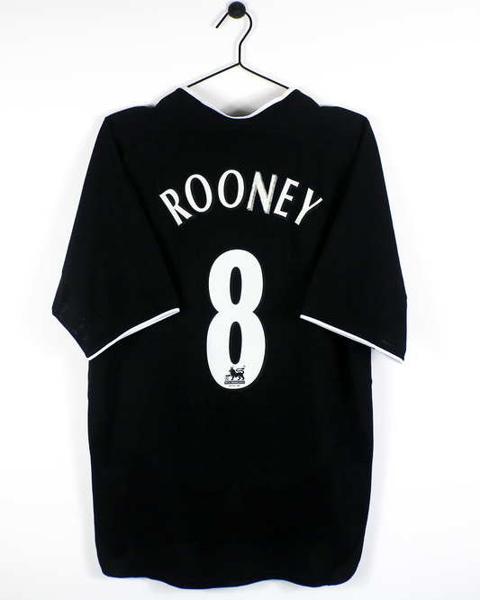 MANCHESTER UNITED 2003/04 ROONEY #8 AWAY SHIRT (L) NIKE
