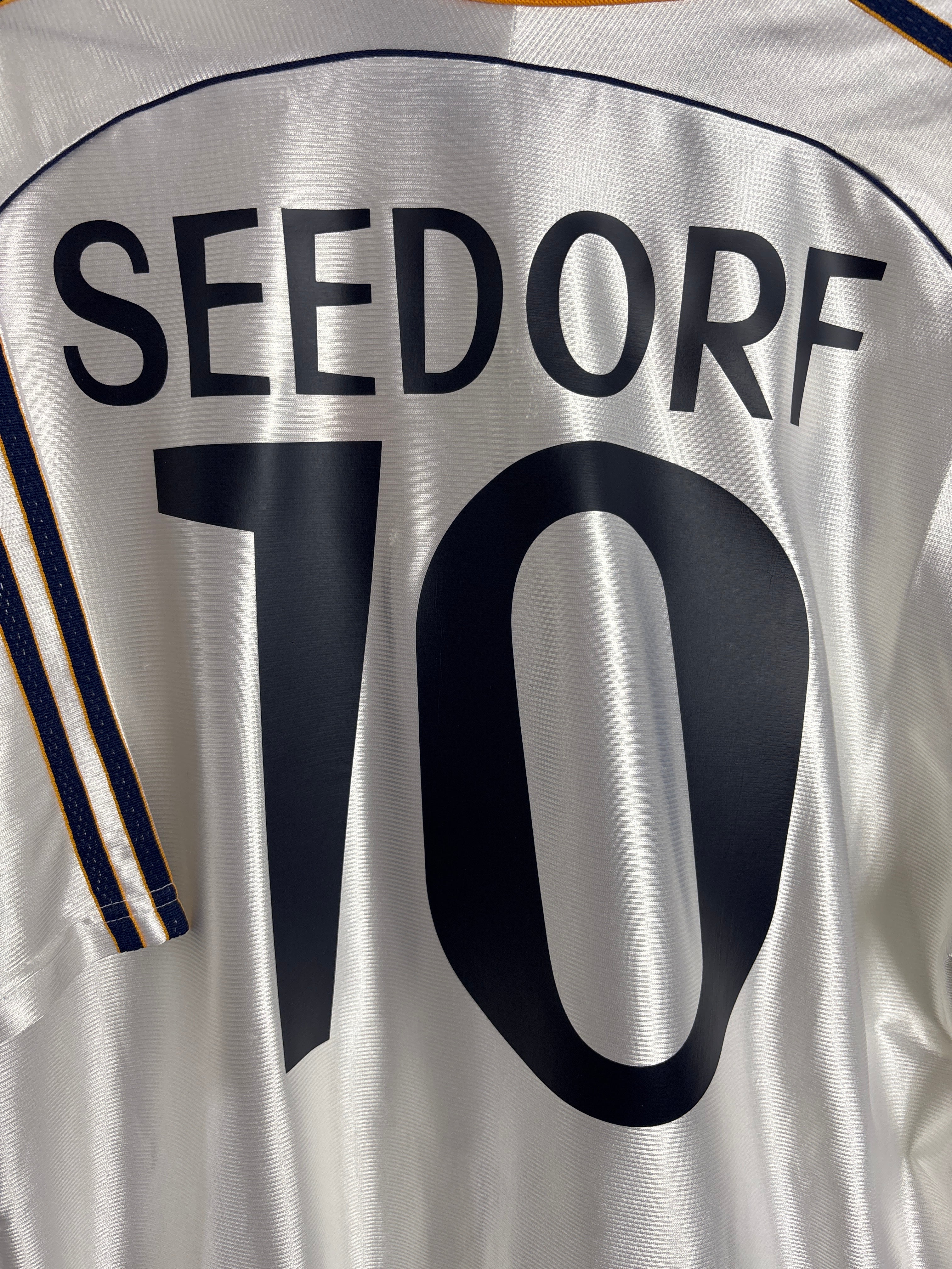 REAL MADRID 1998/99 SEEDORF #10 HOME (L) ADIDAS