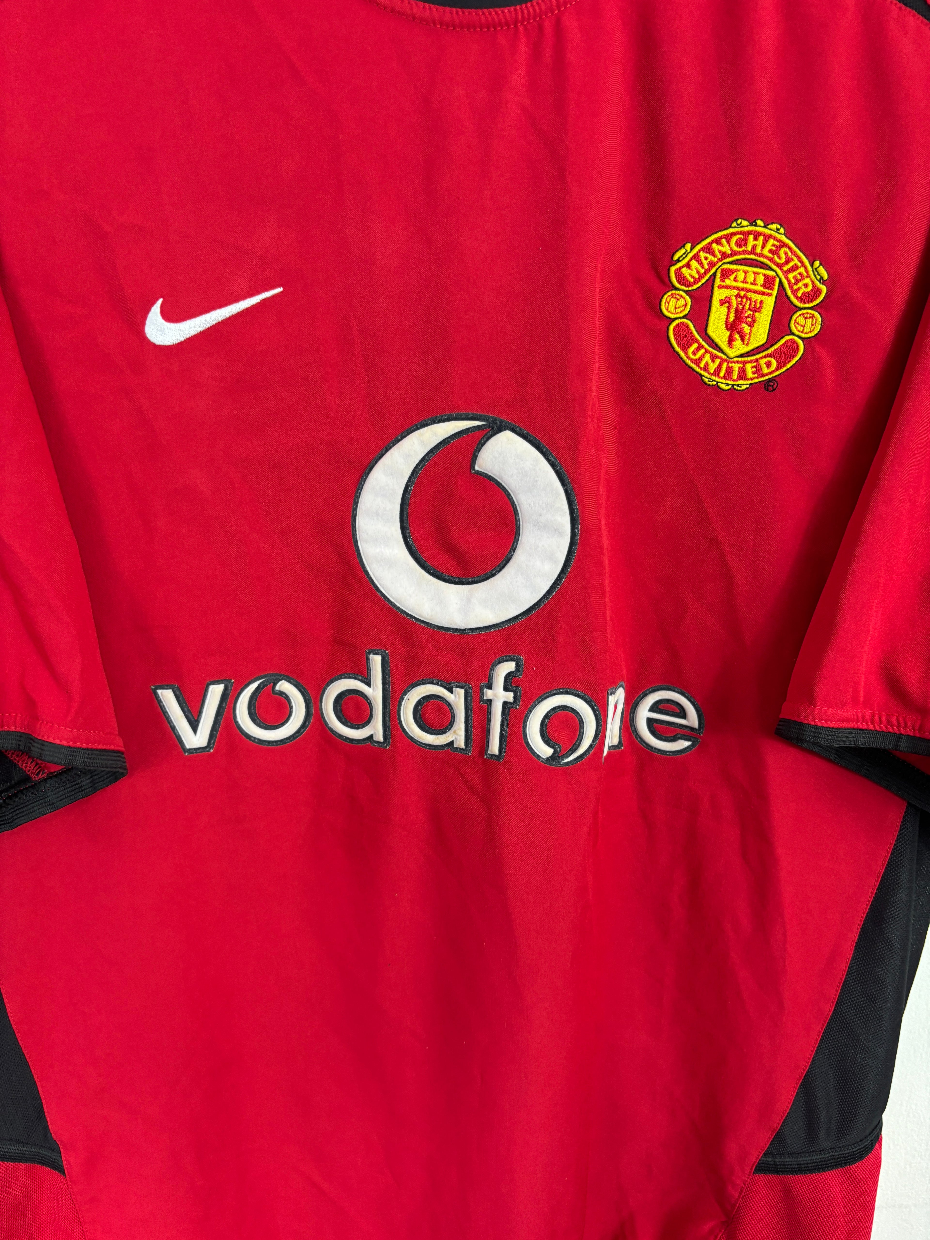 MANCHESTER UNITED 2003/04 RONALDO HOME SHIRT (M) NIKE