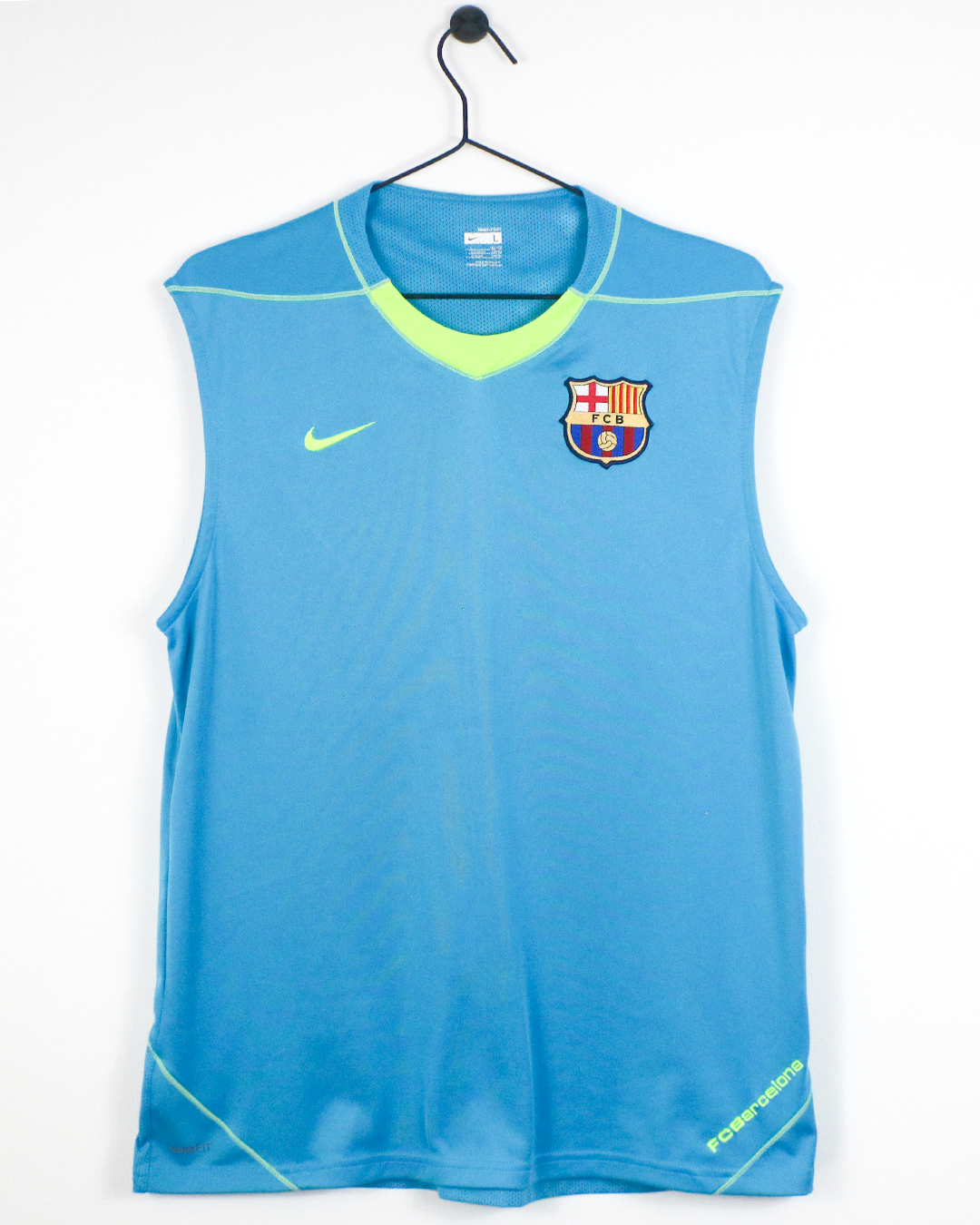 BARCELONA 2007/08 SLEEVELESS SHIRT (L) NIKE