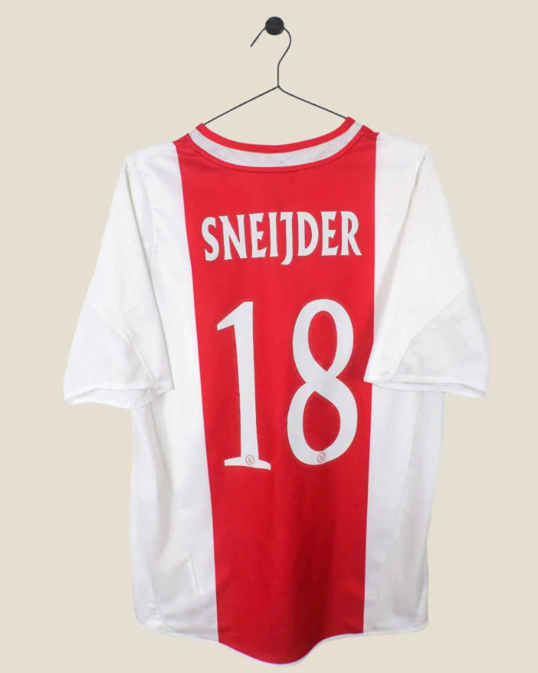 AJAX 2004/05 SNEIJDER HOME SHIRT (L) ADIDAS