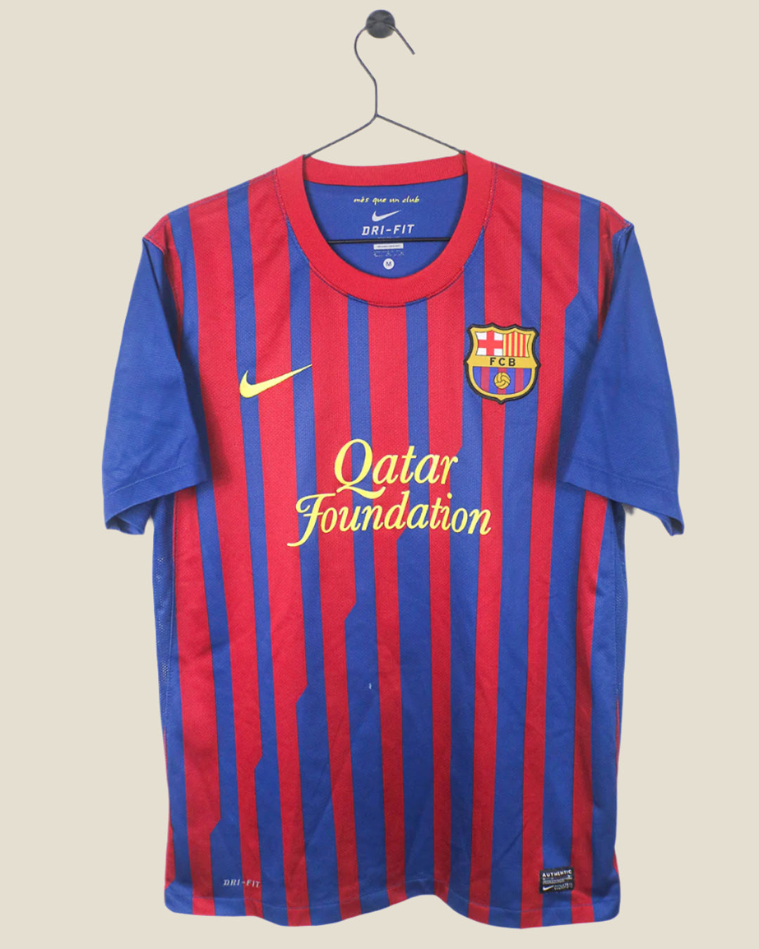 BARCELONA 2011/12 MESSI HOME SHIRT (M) NIKE