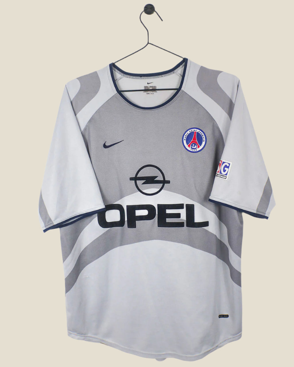 PARIS SAINT-GERMAIN 2001/02 RONALDINHO #21 AWAY SHIRT (L) NIKE