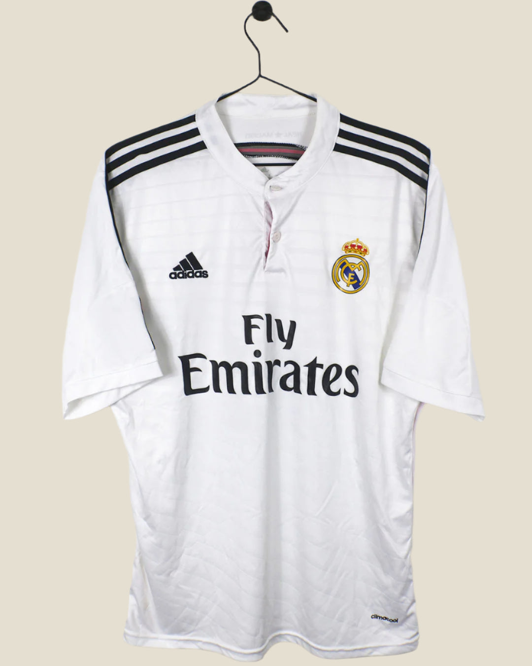 REAL MADRID 2014/15 BALE #11 HOME SHIRT (L)  ADIDAS