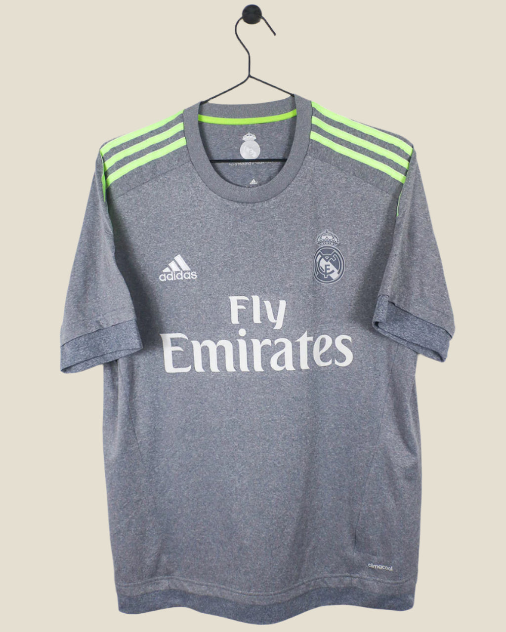 REAL MADRID 2015/16 RONALDO AWAY SHIRT (M) ADIDAS