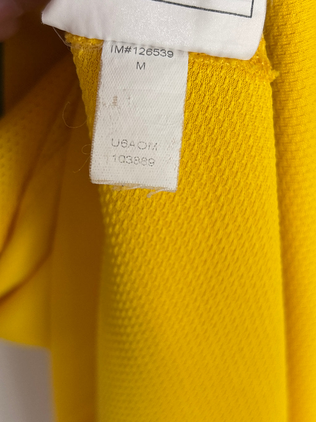 BRAZIL 2006 RONALDINHO #10 HOME SHIRT (M) NIKE