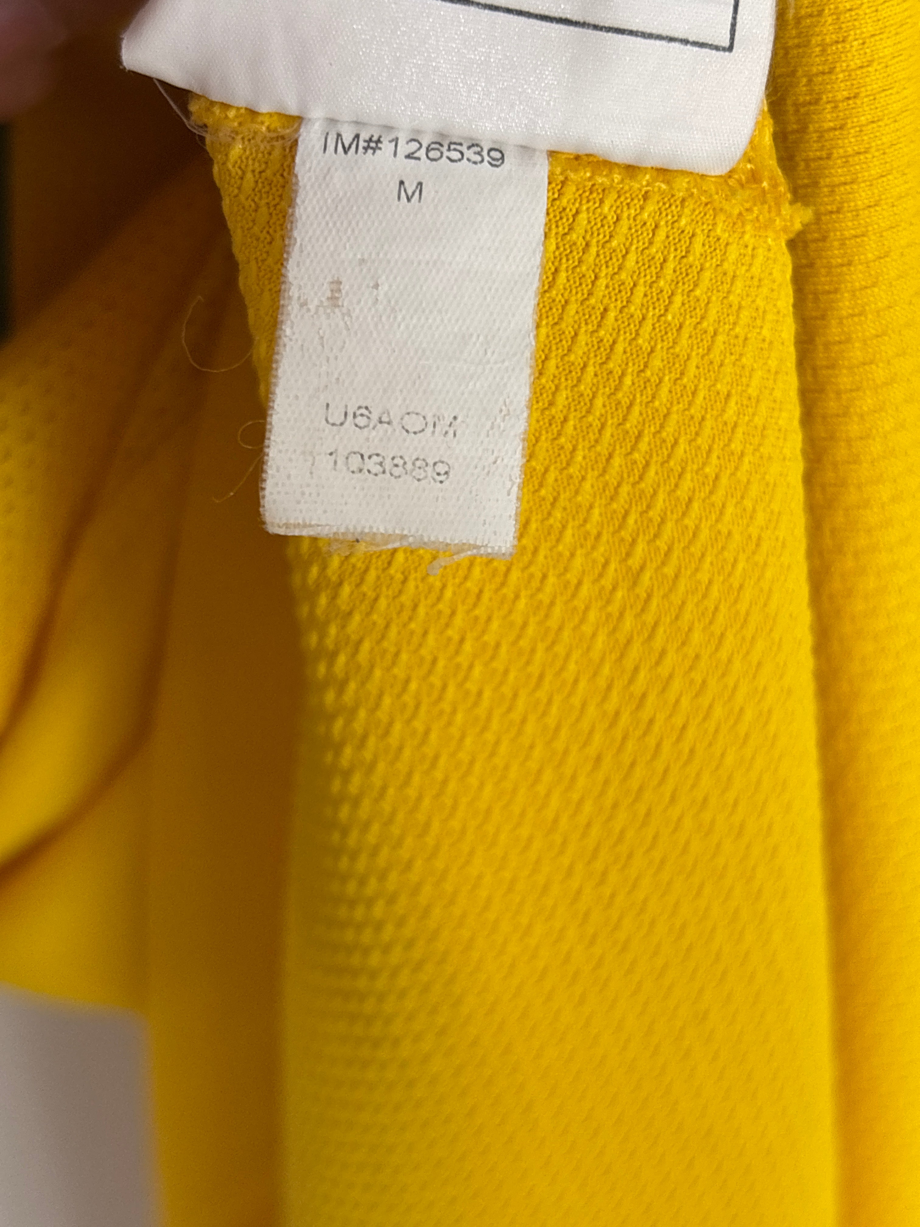 BRAZIL 2006 RONALDINHO #10 HOME SHIRT (M) NIKE