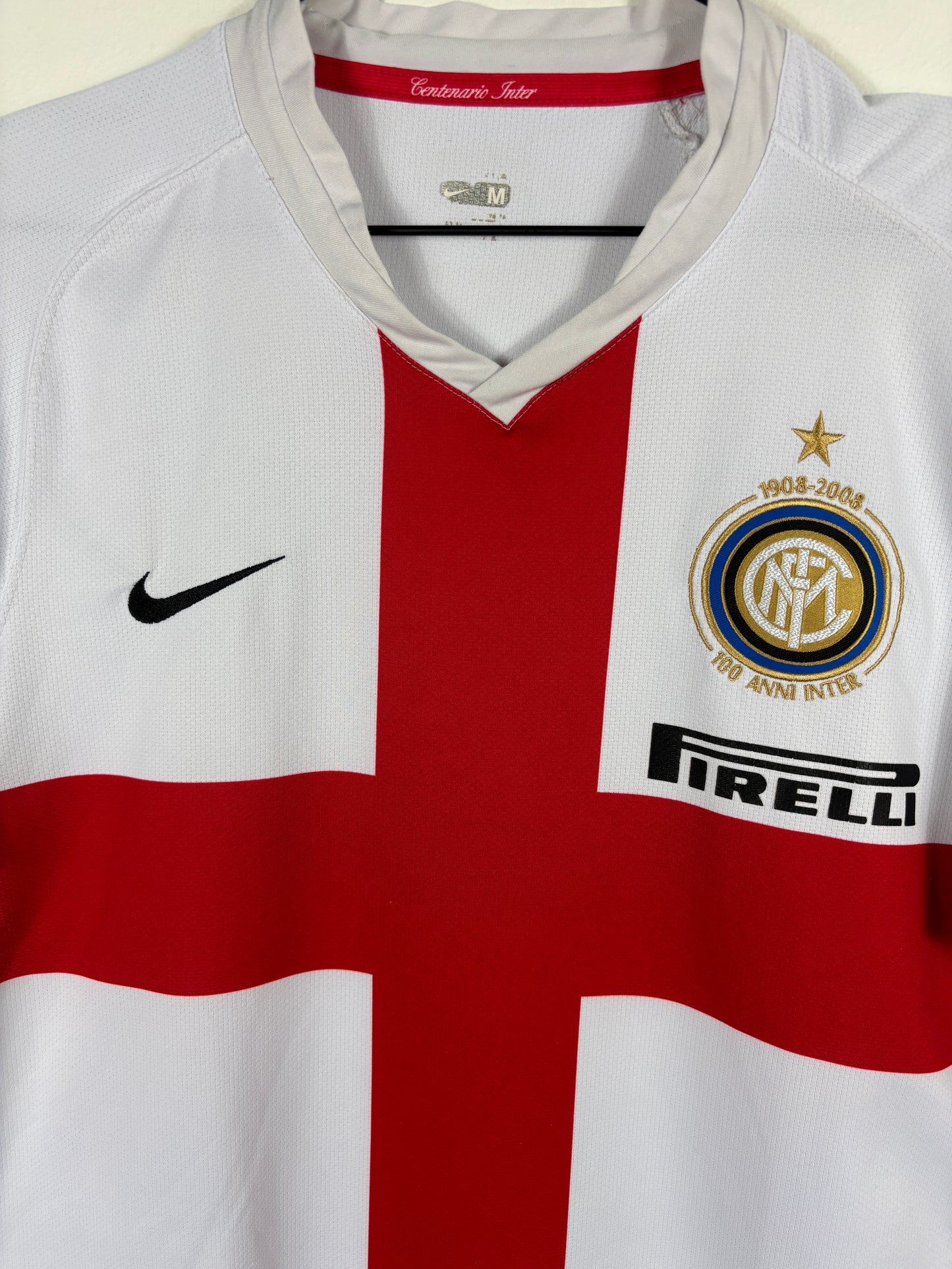 INTER MILAN 2007/2008 IBRAHIMOVIC AWAY SHIRT (M) NIKE