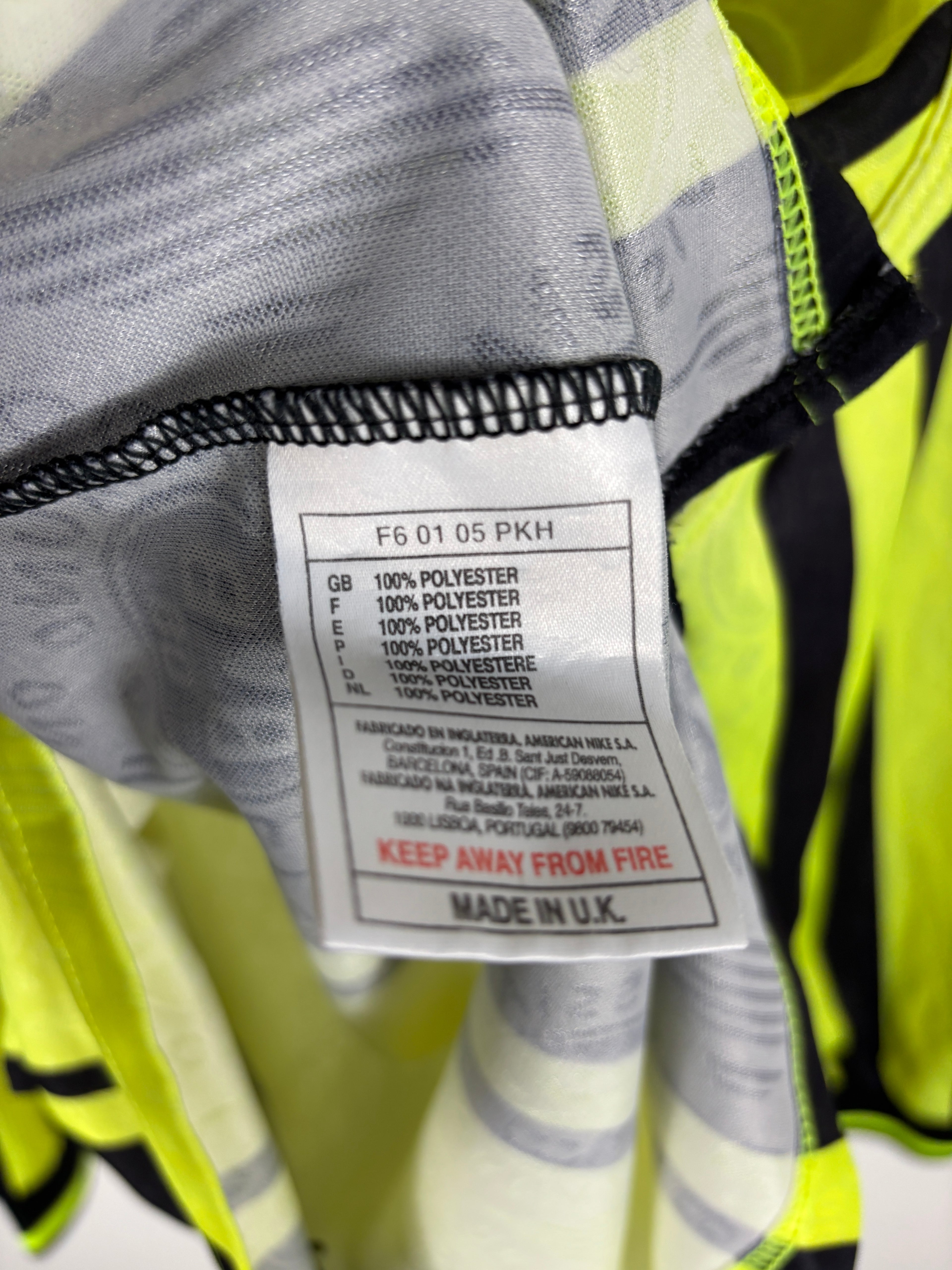 BORUSSIA DORTMUND 1996/1997 HOME SHIRT L/S (L) NIKE